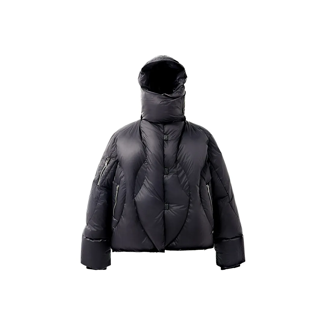 BENMYSHOWER Пуховик Унисекс Черный