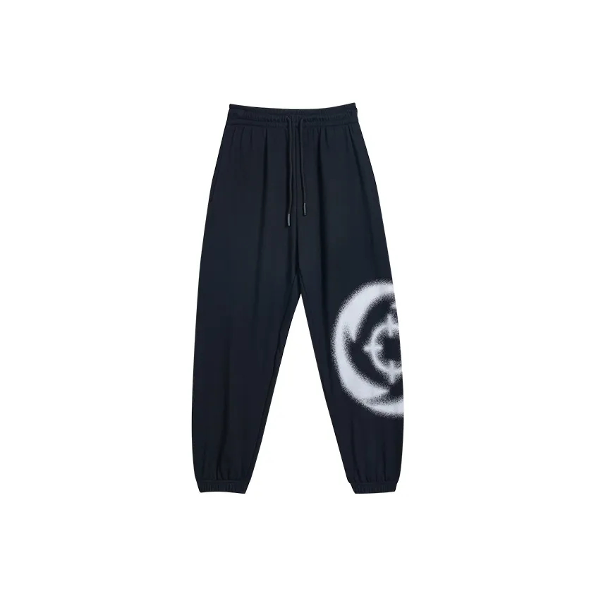 RIGORER Fall And Winter Elastic Cuff Knitted Sweatpants Unisex