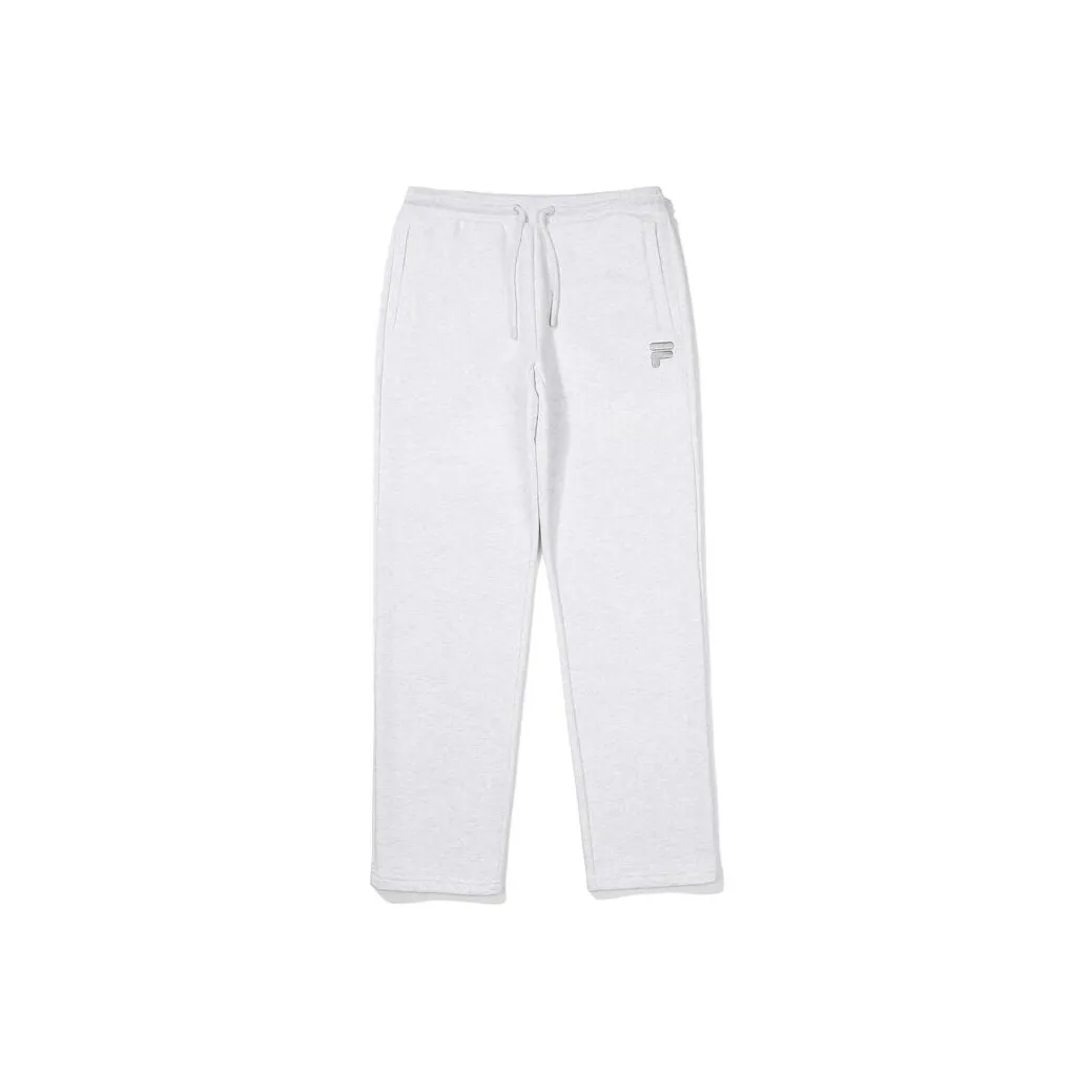 FILA белые унисекс вязаные тренировочные брюки