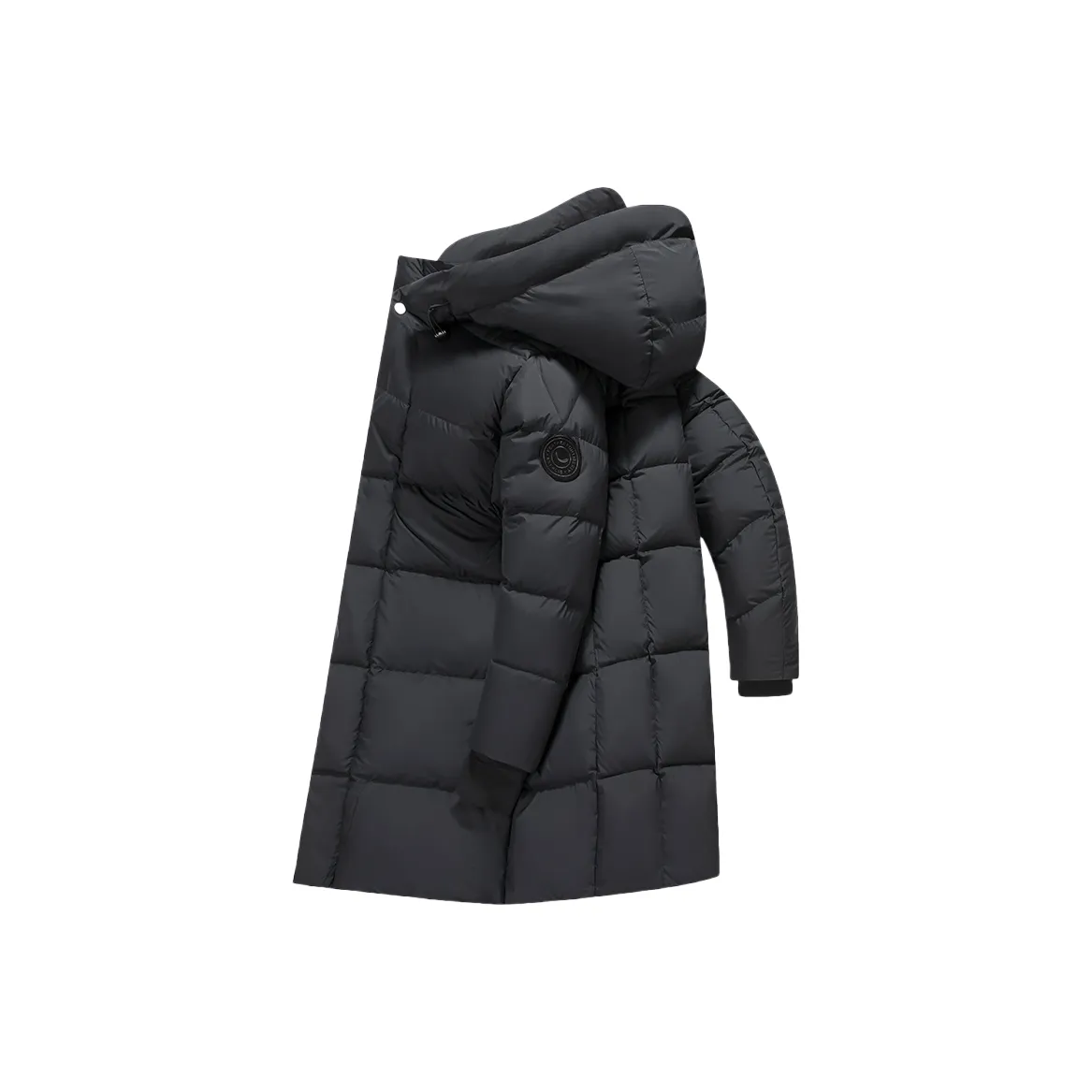 YAYA С наполнителем пуховик унисекс черный