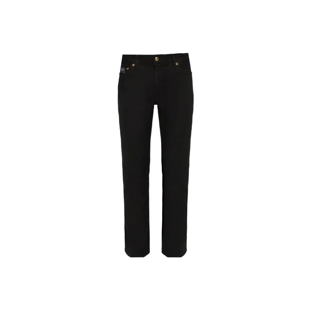 VERSACE JEANS Couture Logo Patch Skinny Jeans
