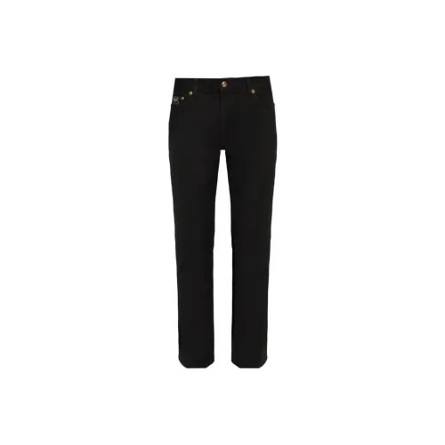 VERSACE JEANS Черные Мужские Джинсы