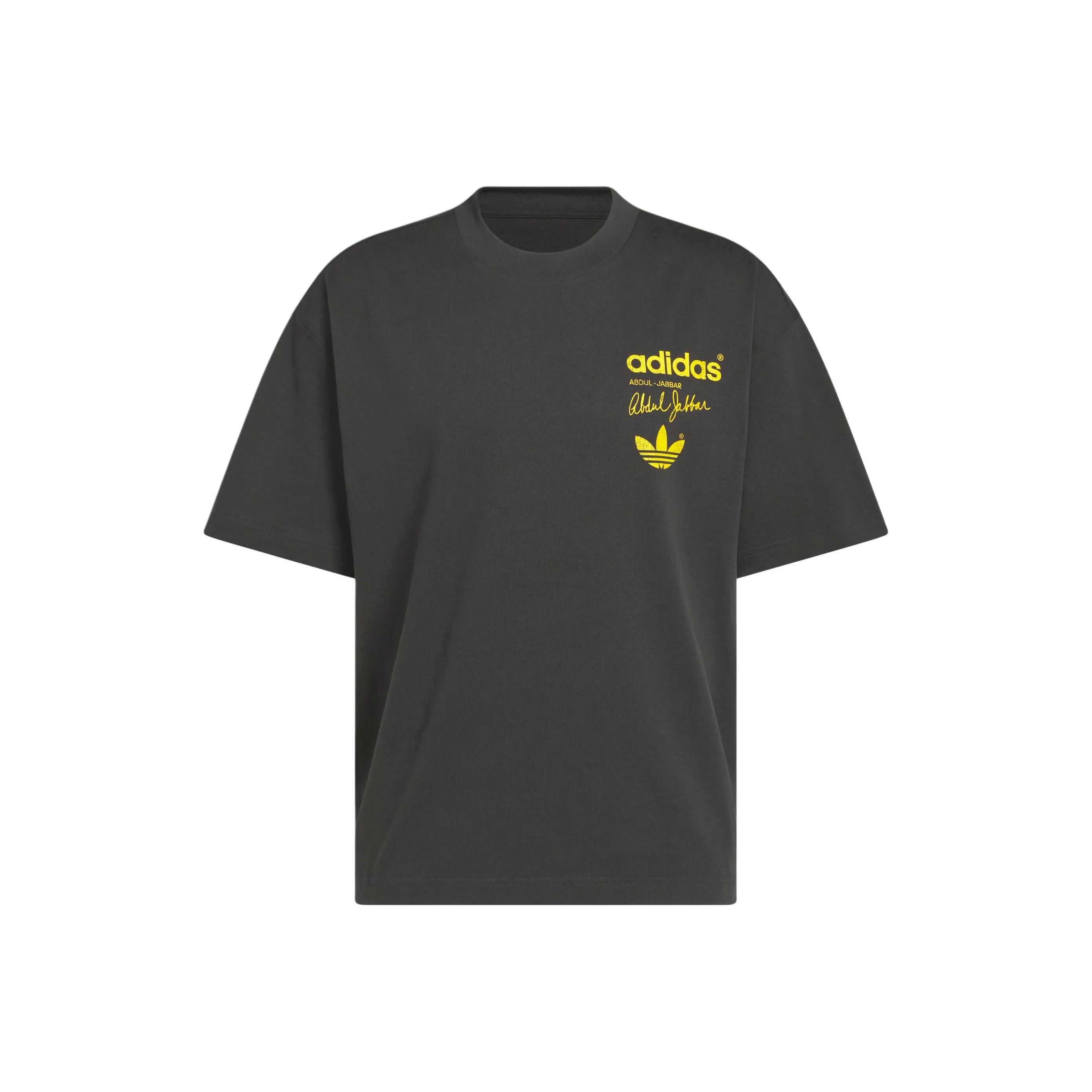 Adidas Originals JABBAR SS25 Kareem SKYHOOK T Рубашка Унисекс Угольно-черный