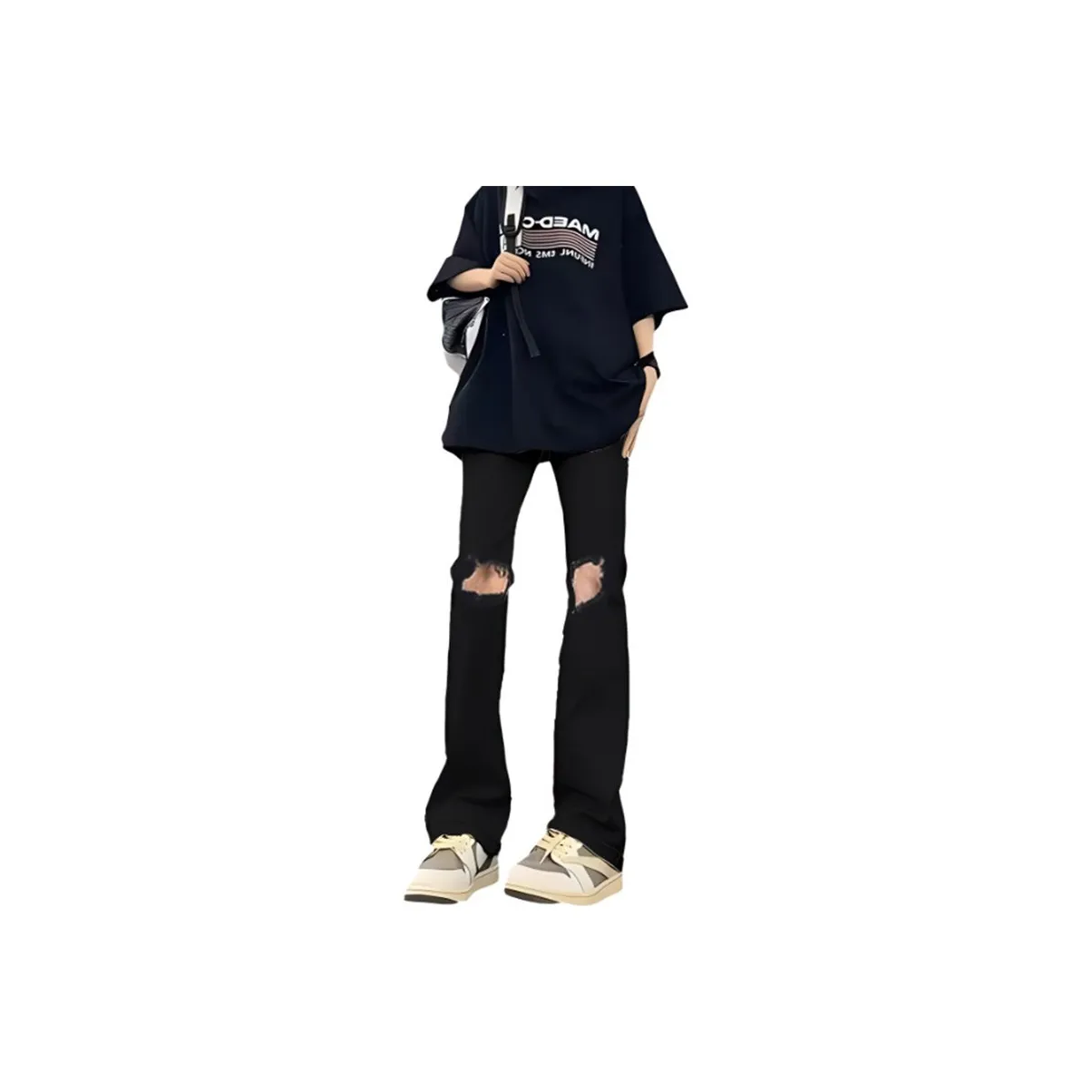 UNthemed Черные Унисекс Джинсы