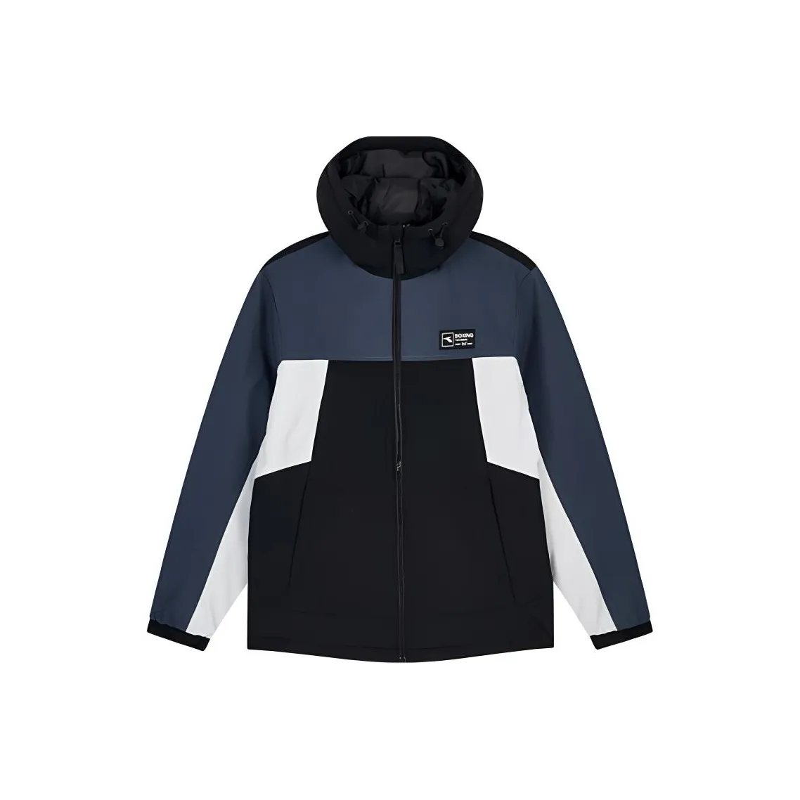 361° Variety Тренировки Коллекция Пуховая куртка Мужская Супер-черная