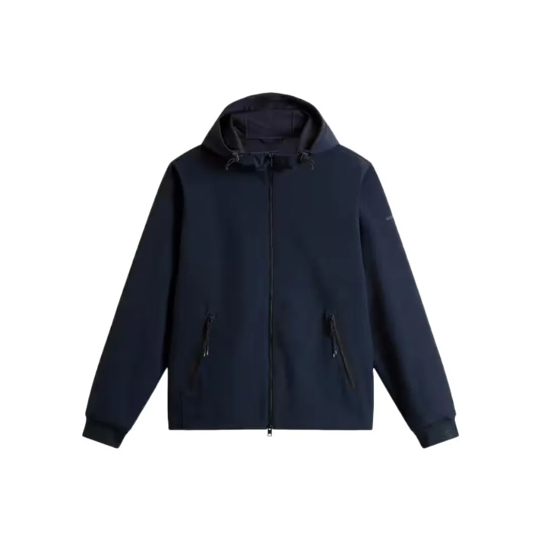WOOLRICH Technical Zipped Hooded Jacket