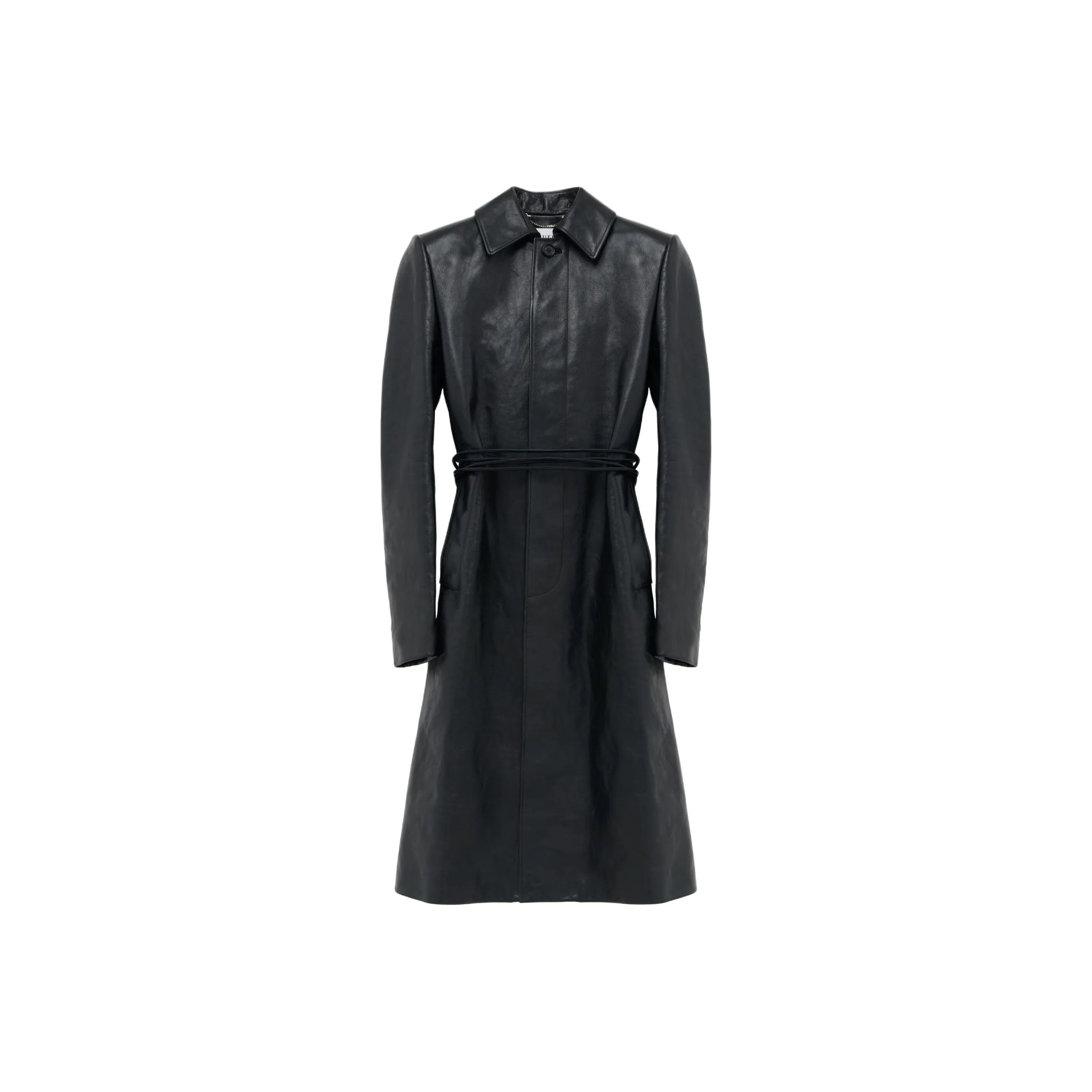 Alexander McQueen Button Detailed Straight Hem Coat
