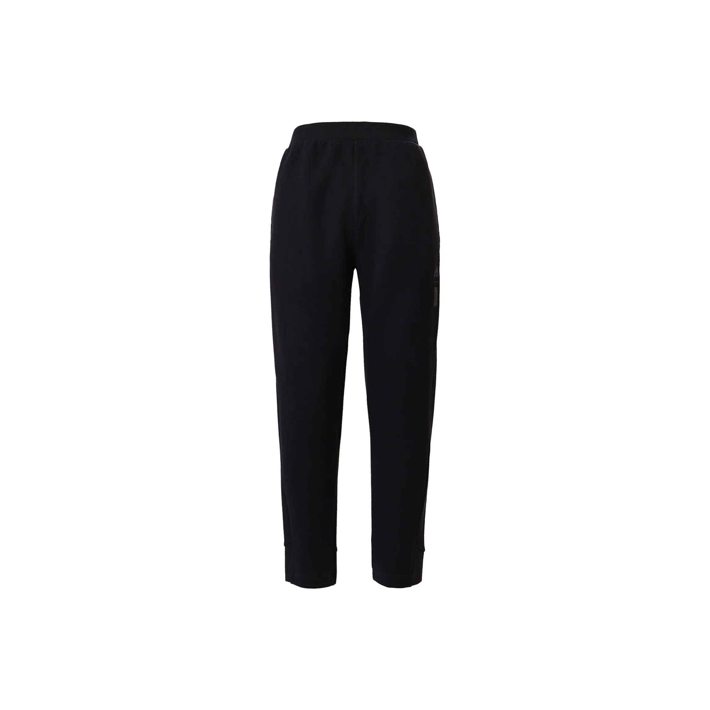 Adidas Черные Мужские Вязаные Тренировочные Штаны