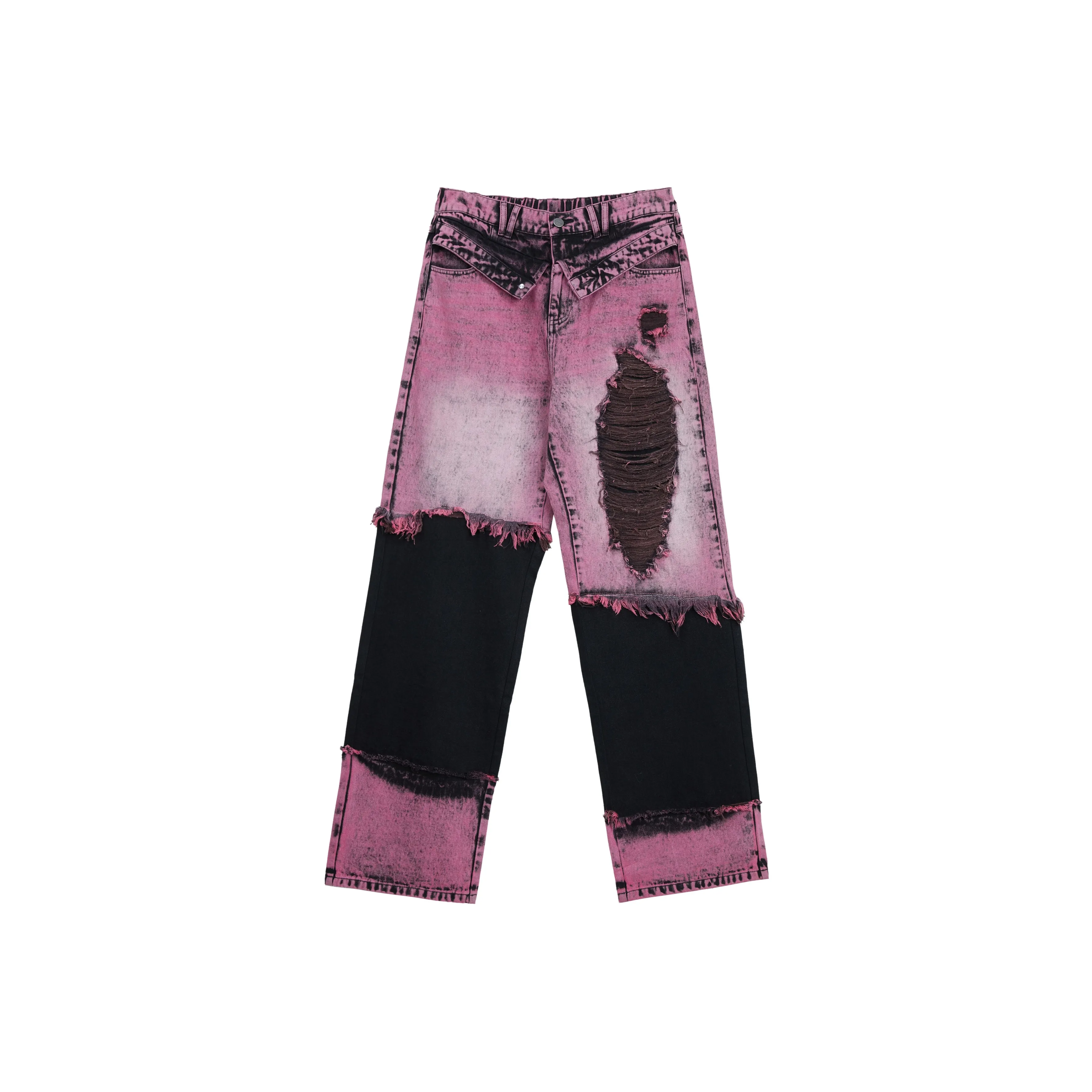VANN VALRENCÉ Jeans Unisex Berry Purple