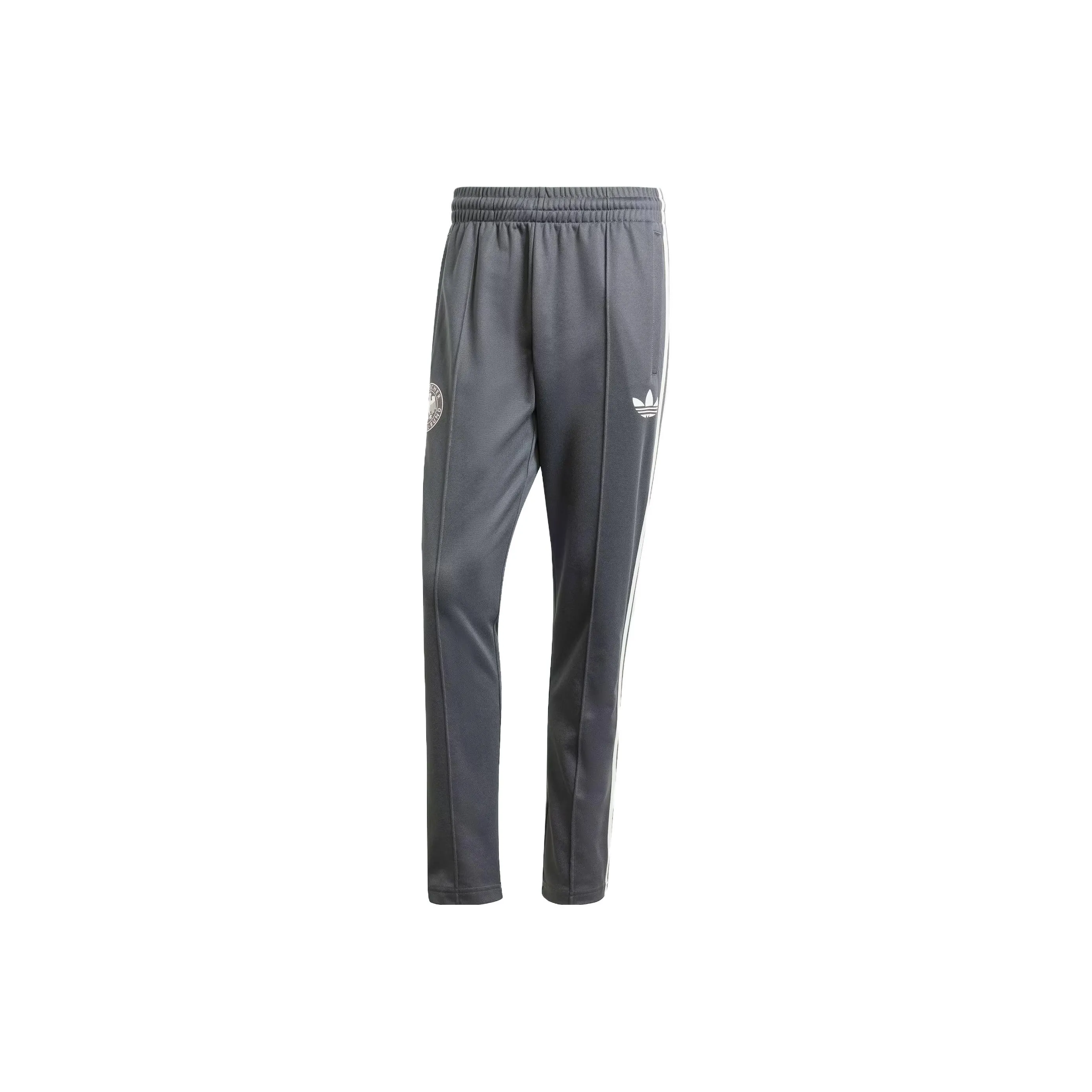 Adidas Originals BECKENBAUER Germany TRACK Knitted Sweatpants Men's Graphite Black