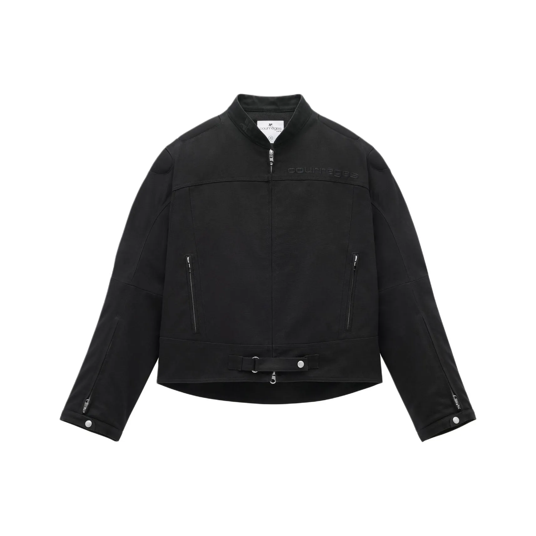 COURREGES Racer Padded Cotton Jacket