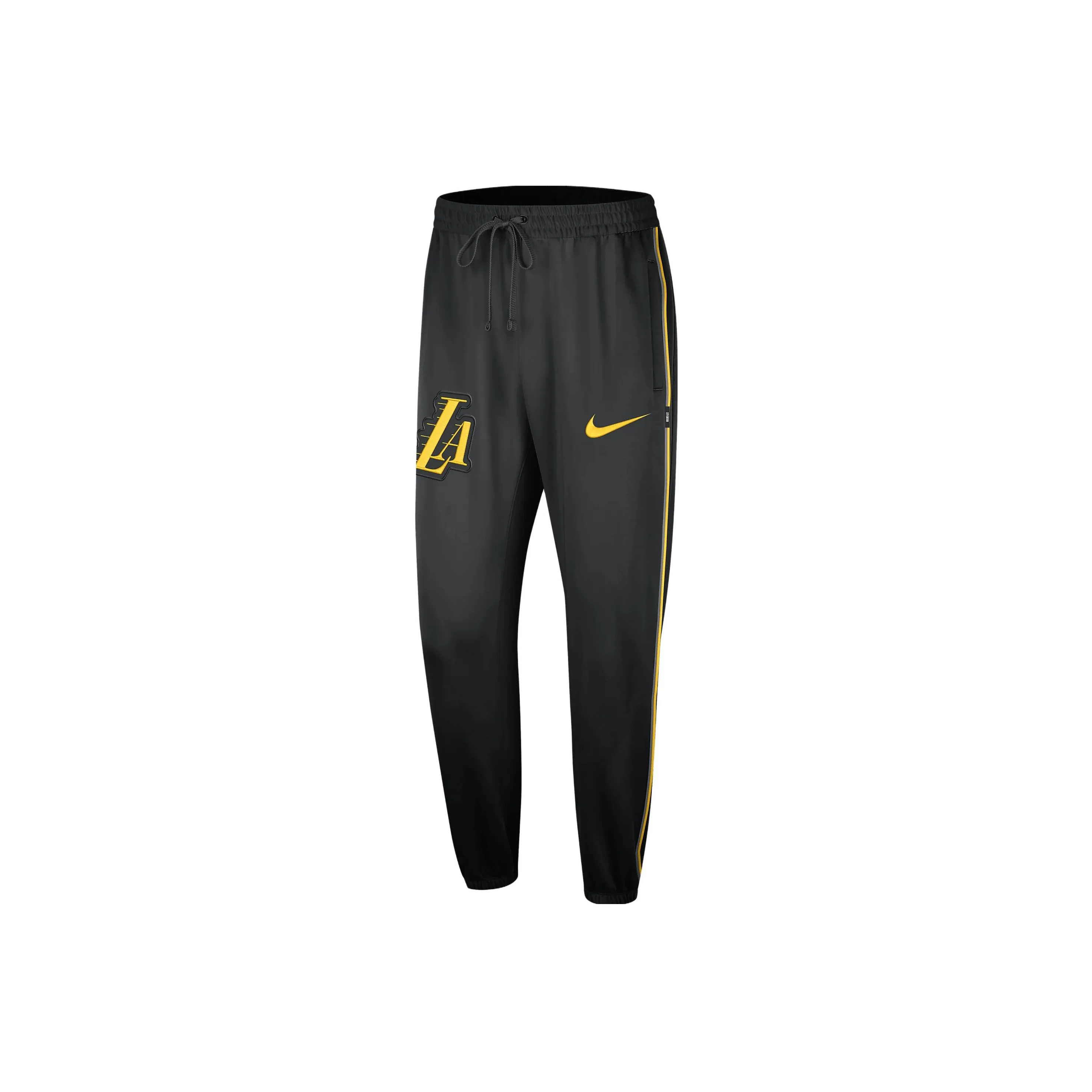 Nike Dri Fit Los Angeles Lakers Showtime City Edition Knitted Sports Pants City Edition Los Angeles Lakers Men's Black