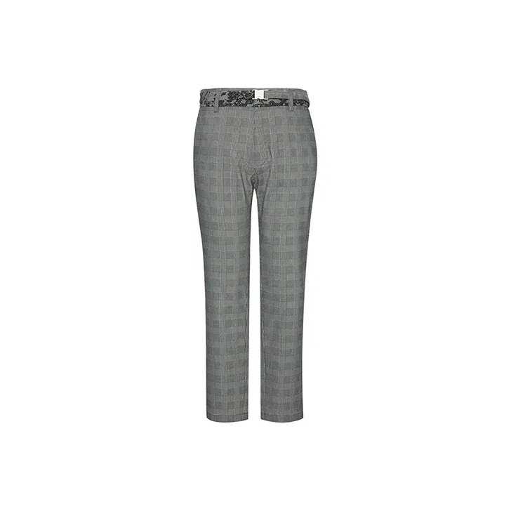 DAVID NAMAN Casual Pants Men's Gray