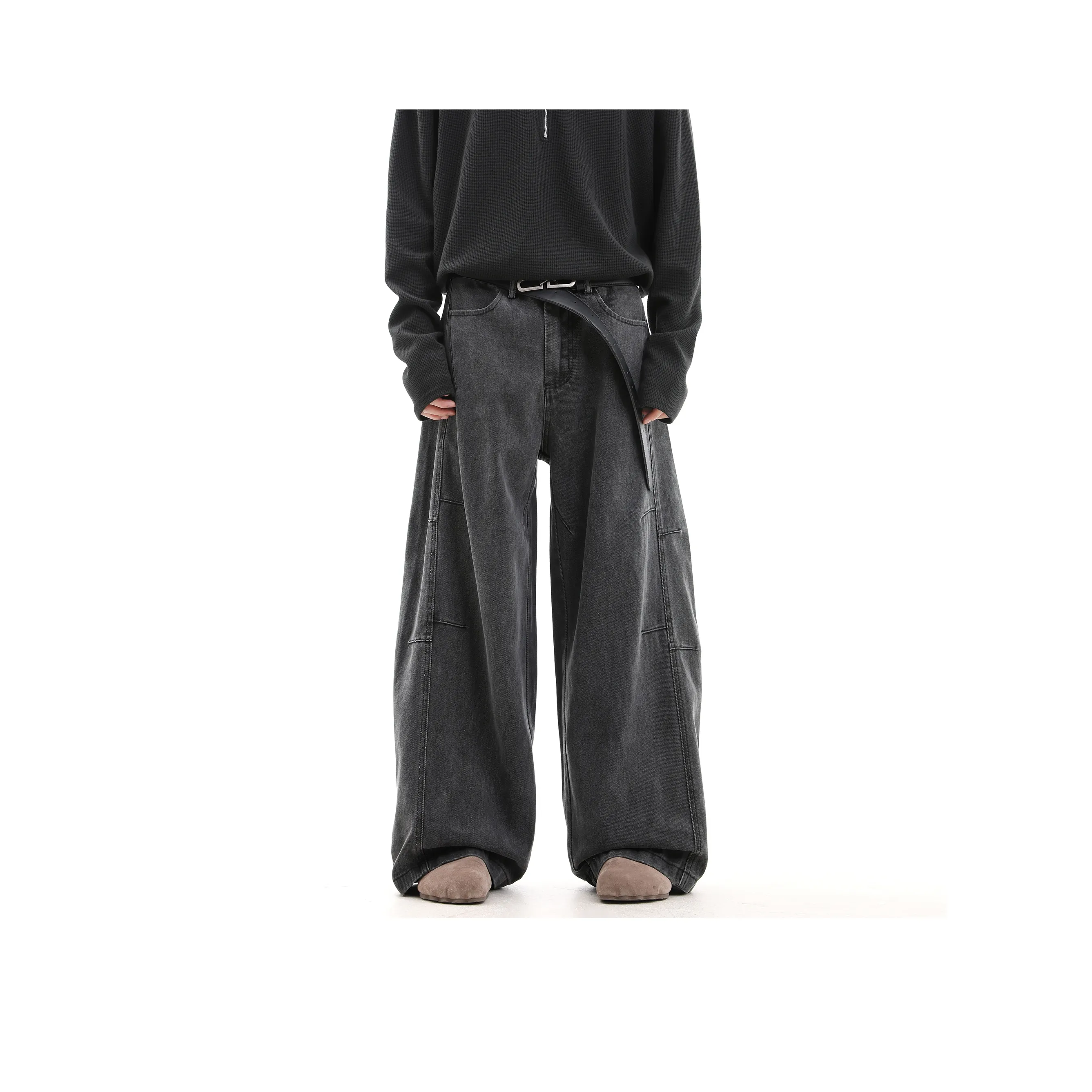 CUWU Jeans Unisex Black