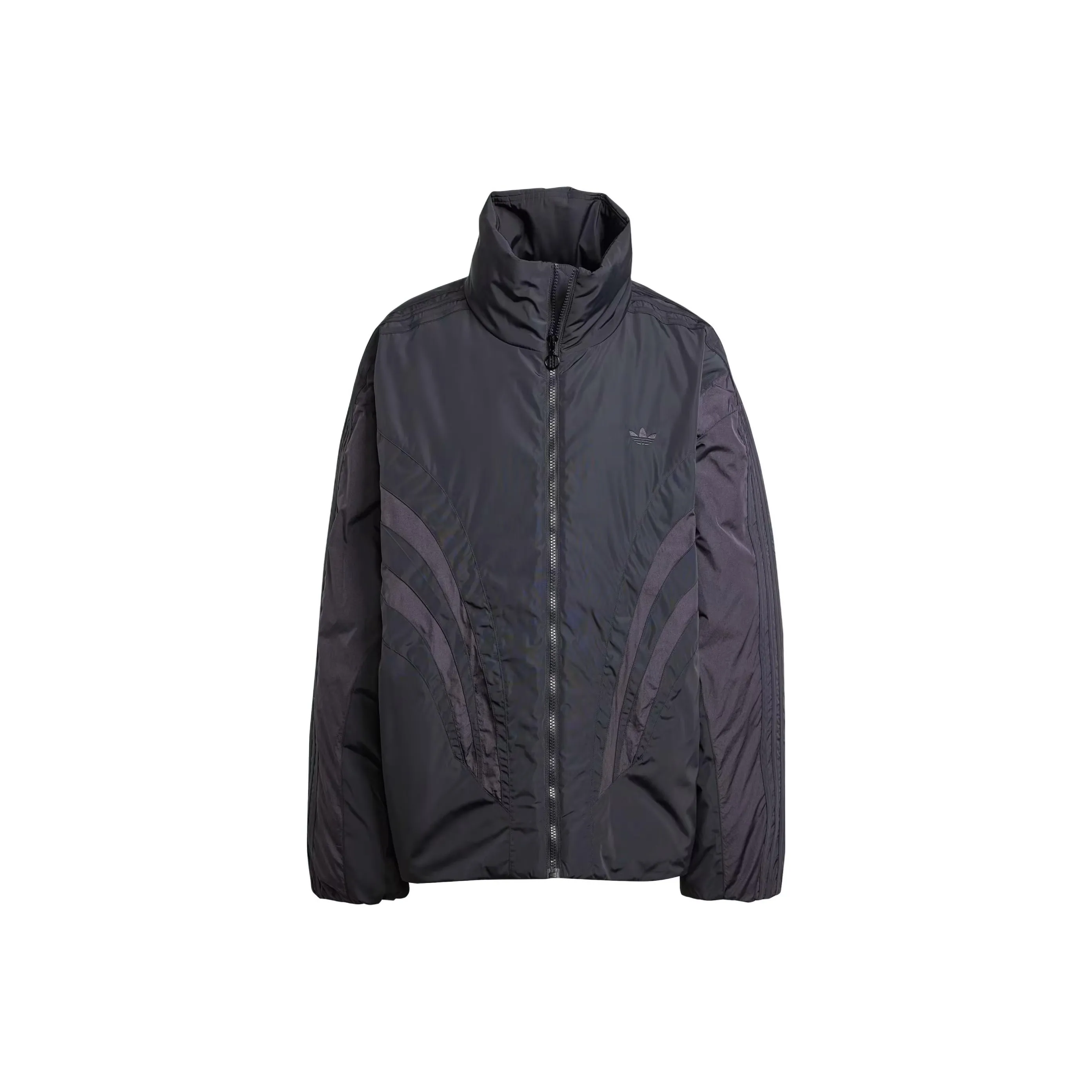 Adidas Originals Clover Series Outfit FW24 Down Jacket Men's Black