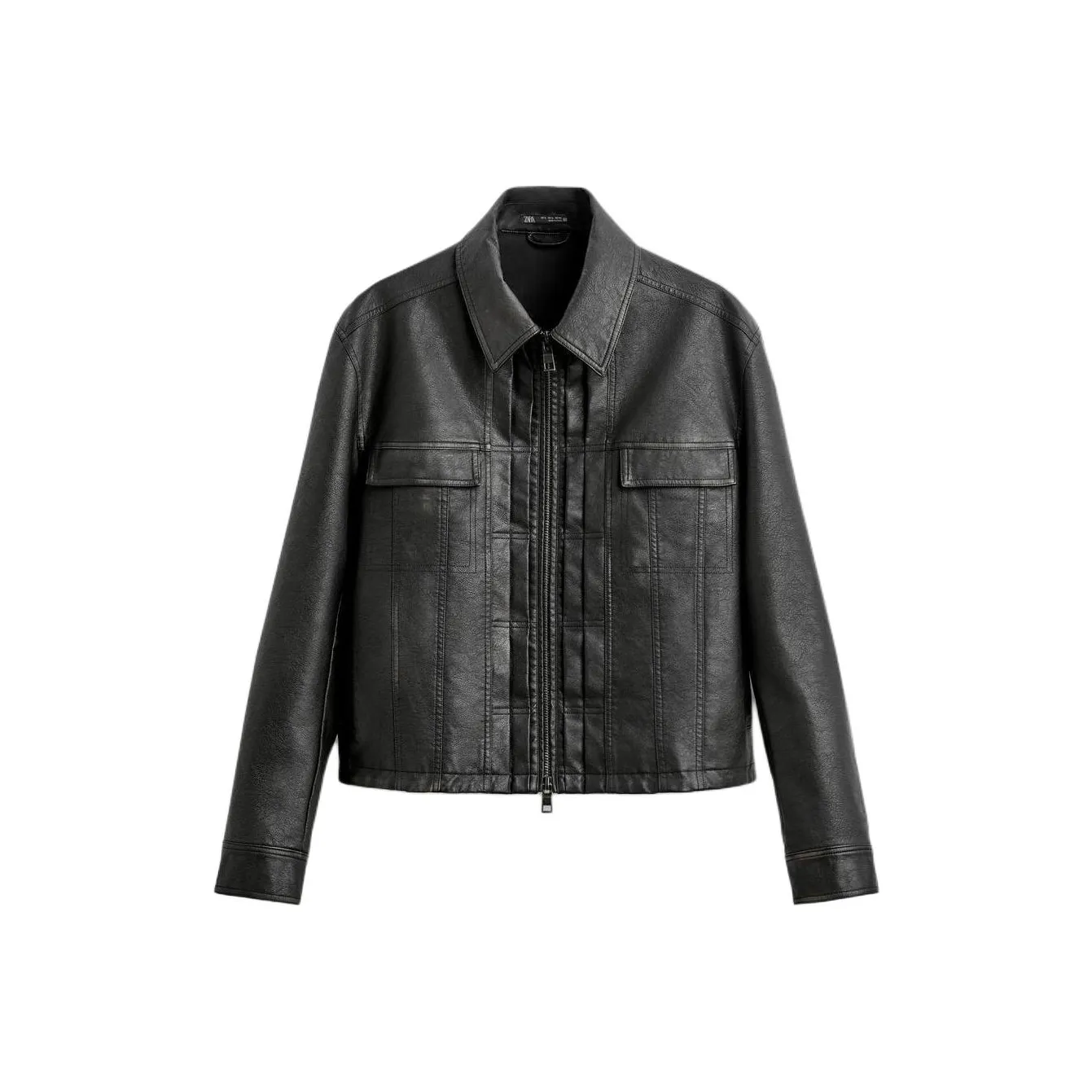 ZARA Jackets & Coats Men's Black