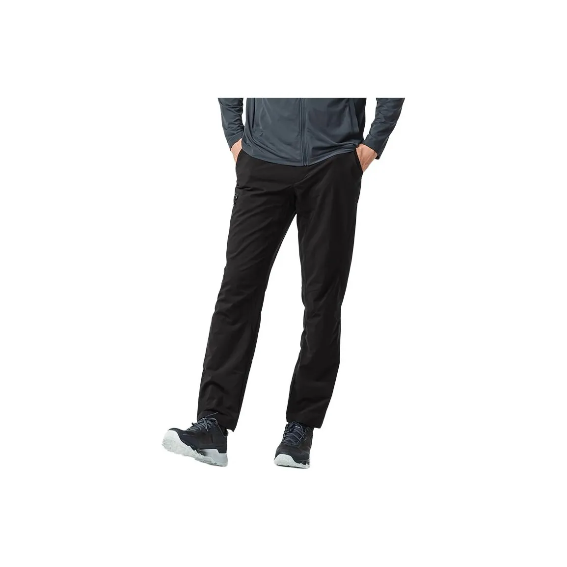 DECATHLON Вязаные тренировочные брюки мужские черные