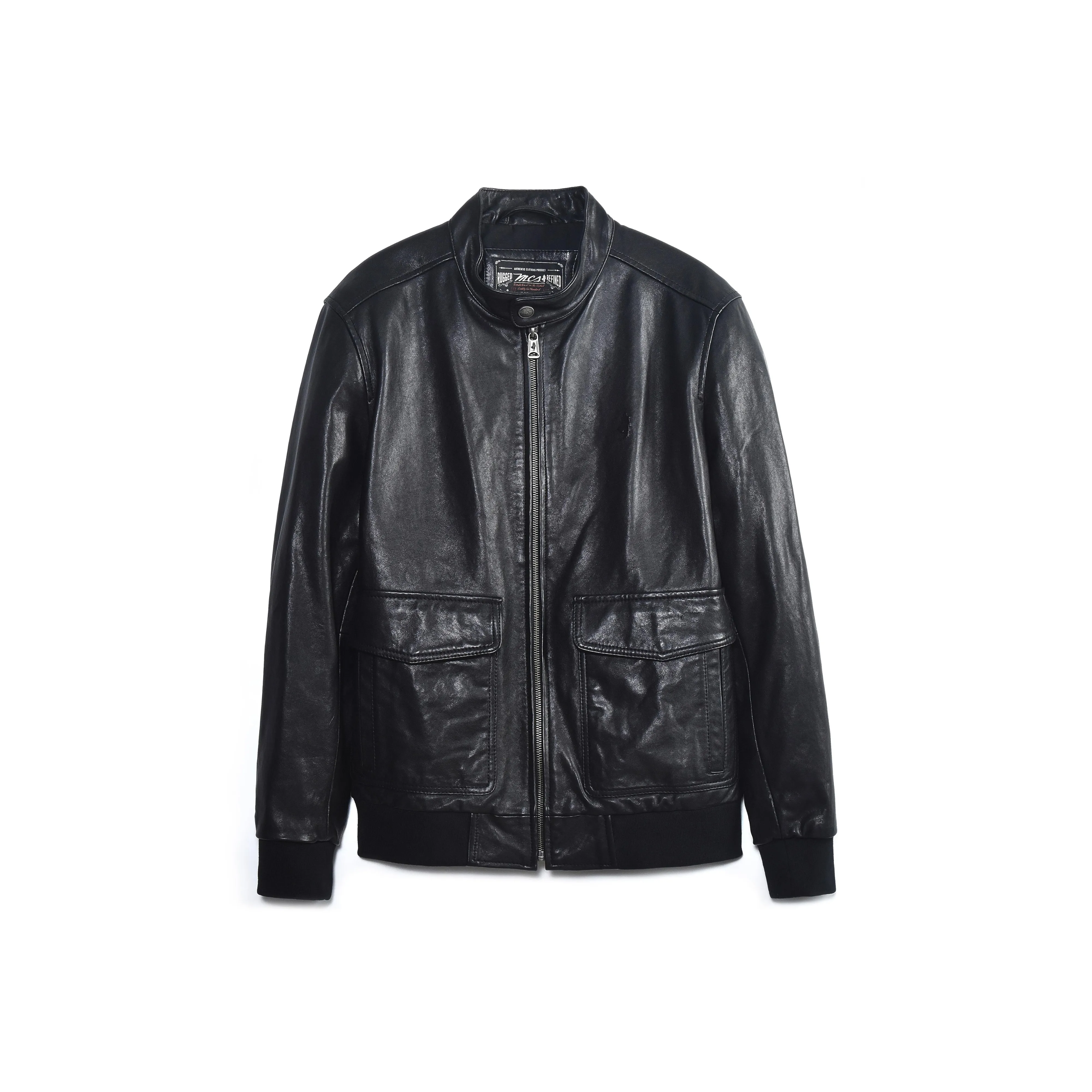 MCS Leather Jackets Men's Black