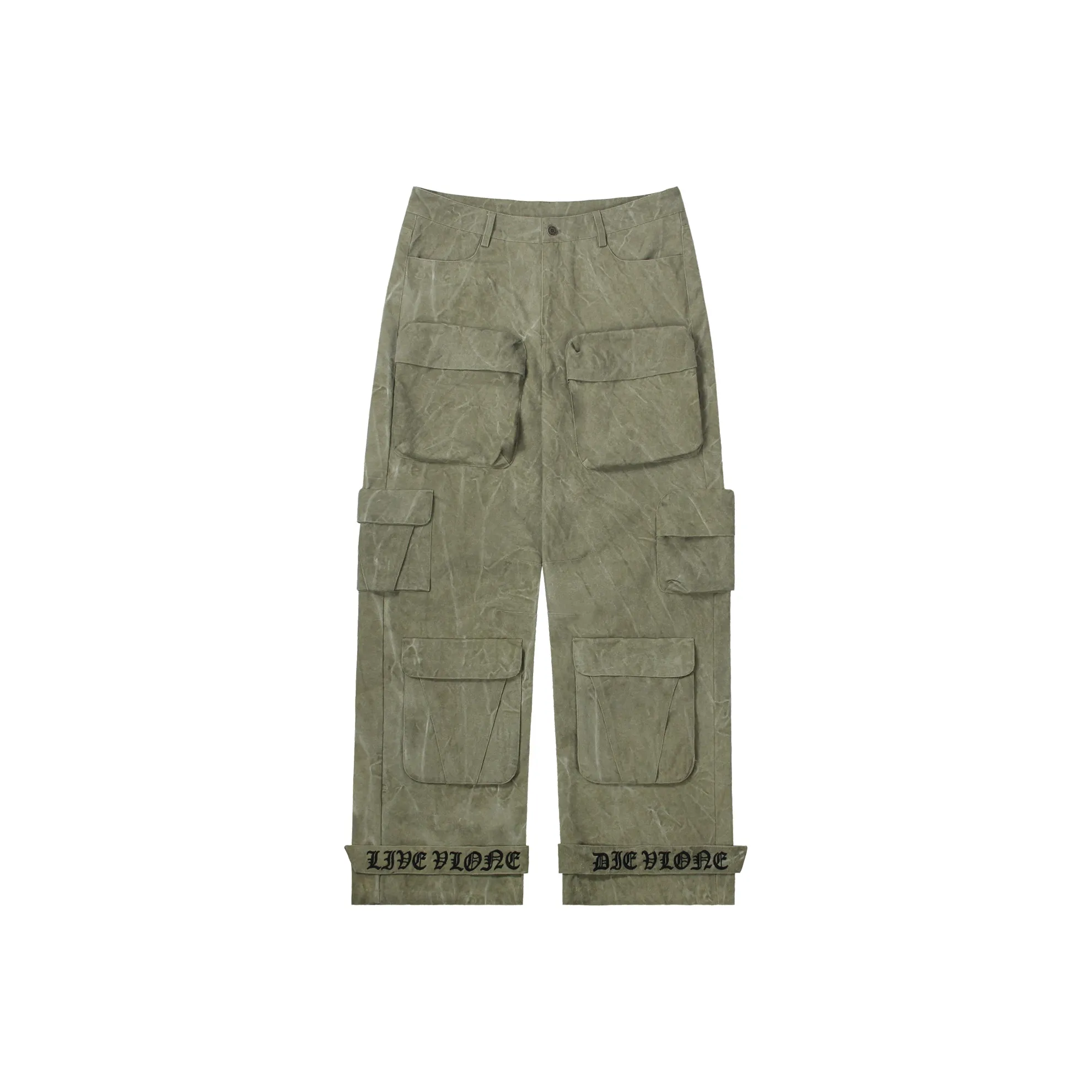 VLONE Big Logo Series Унисекс Карго Брюки