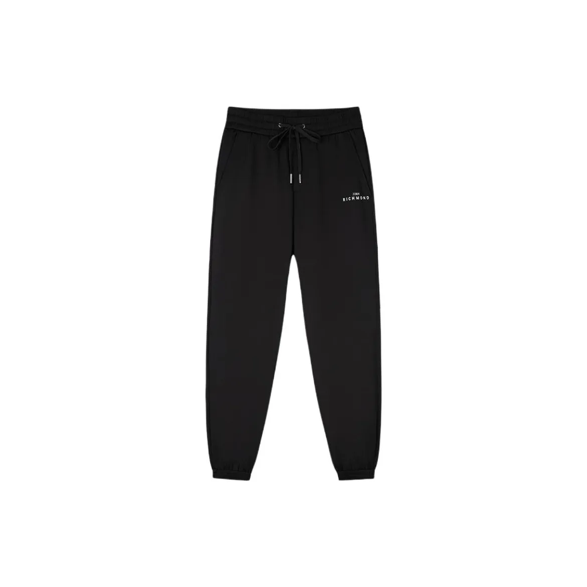 JOHN RICHMOND FW24 Вязаные тренировочные брюки мужские черные