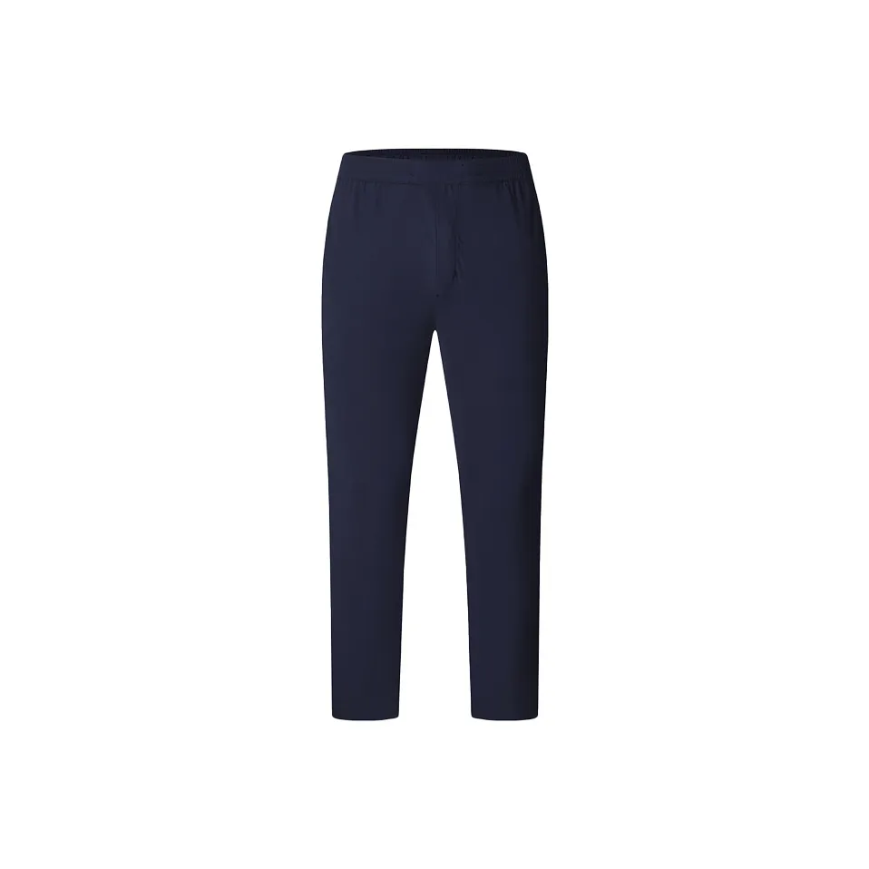 FILA Knitted Sports Pants Men's Royal Blue