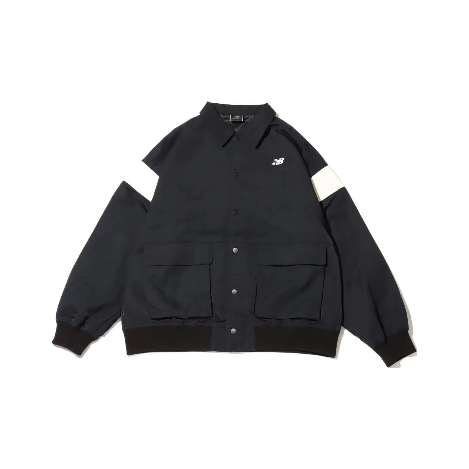 New Balance New Balance MET24 FW24 Jackets Coats Unisex Black White