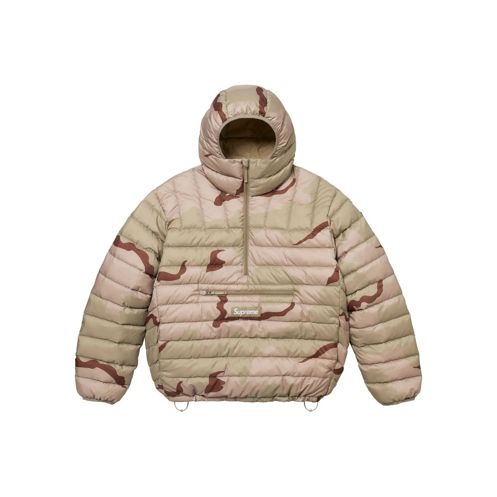 Supreme Micro Down Half Zip Hooded Pullover FW24