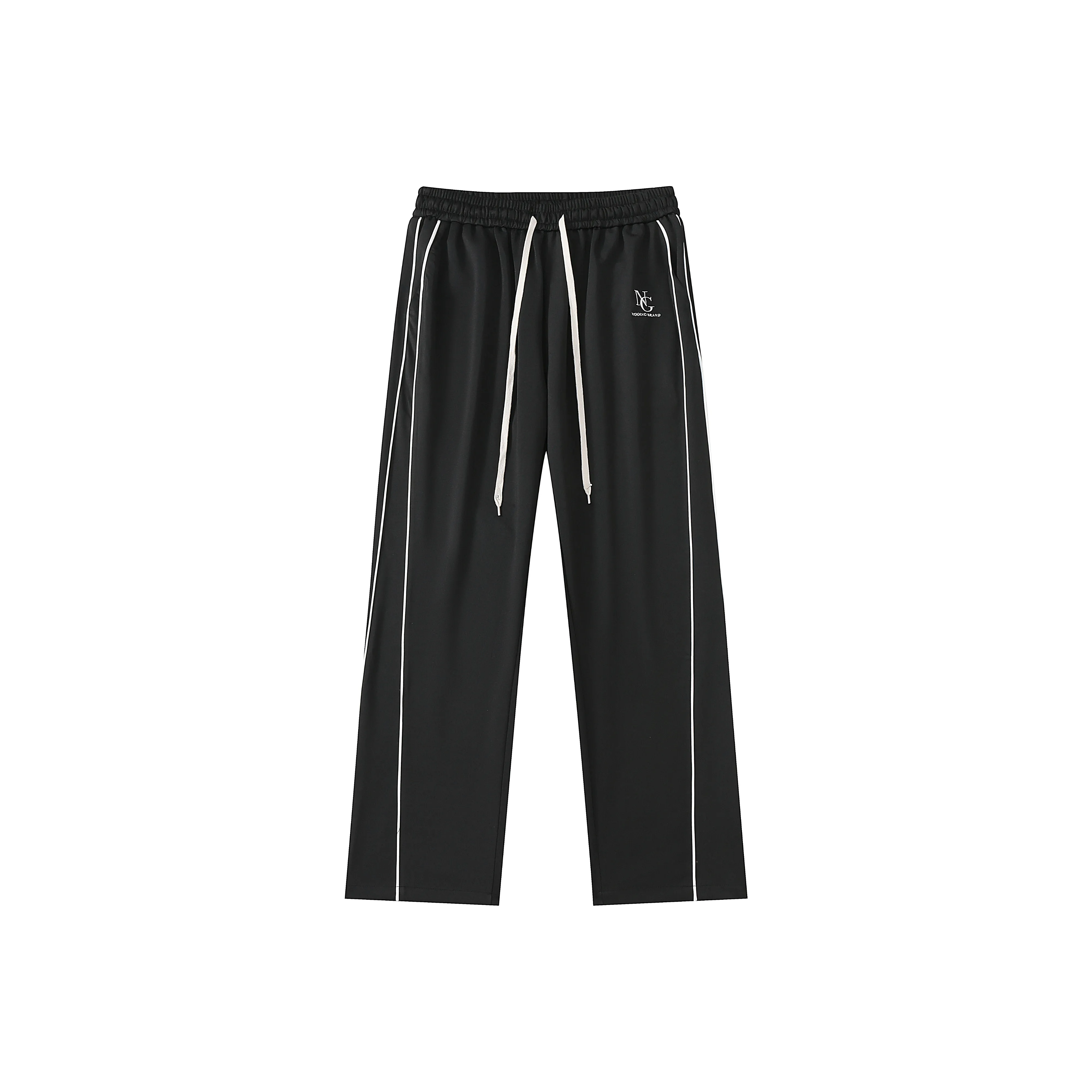 NOOING Casual Pants Unisex Black