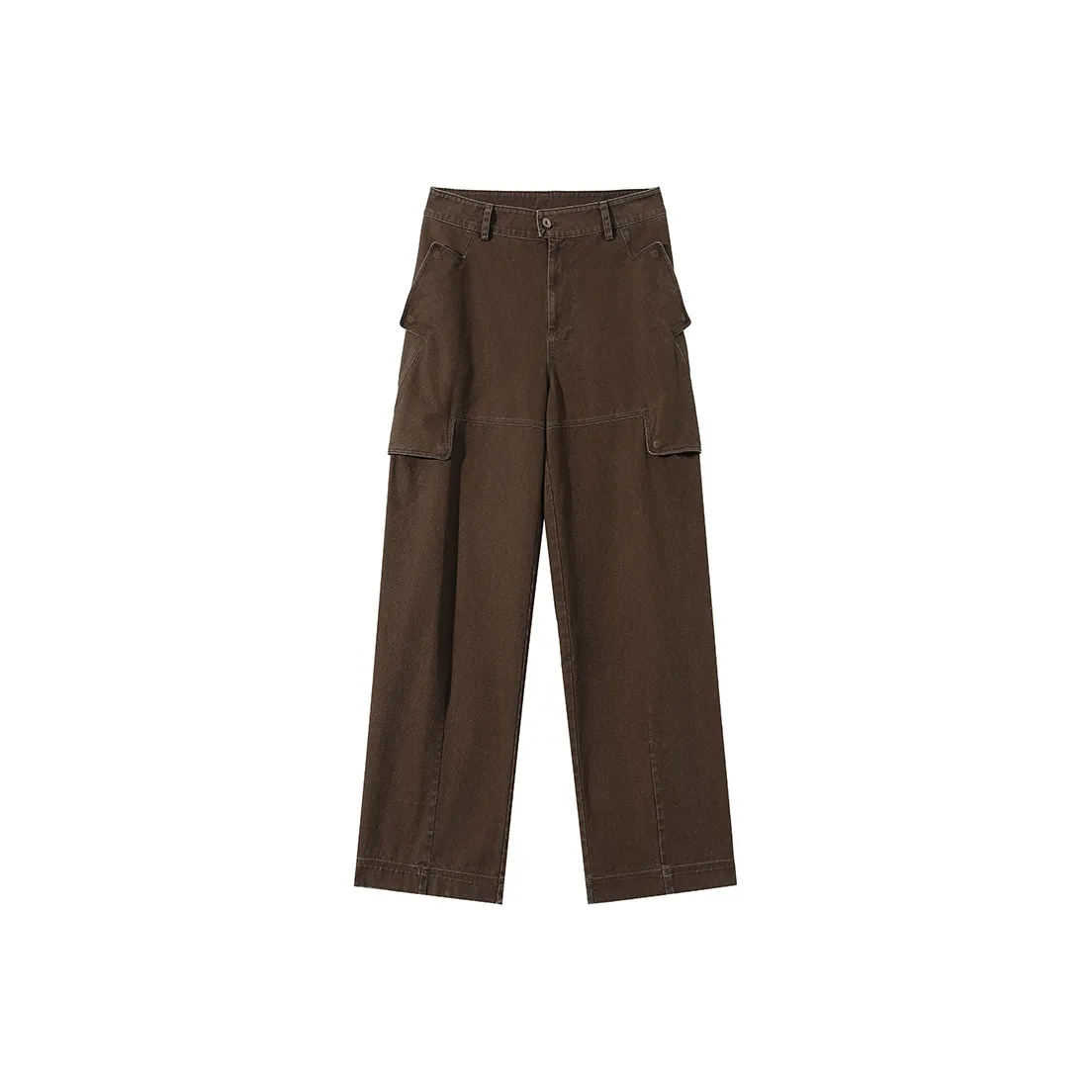 SINGLE MOMENT Cargo Pants Unisex Brown