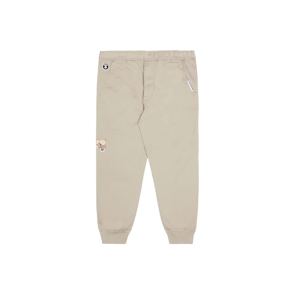 Aape By *A Bathing APE® Logo appliqué Cotton Track Pants