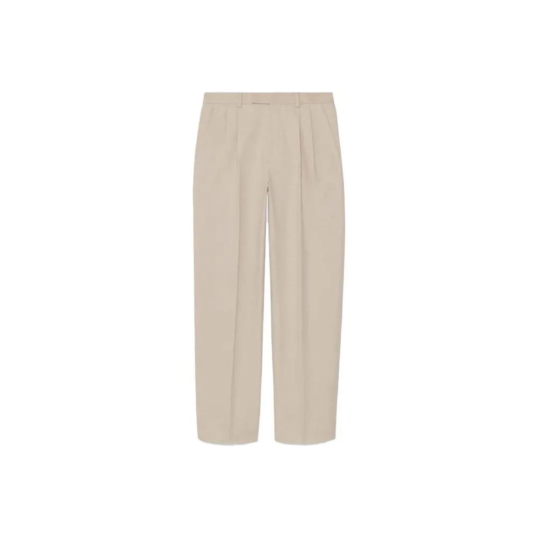 GUCCI Khaki Мужские Повседневные Штаны