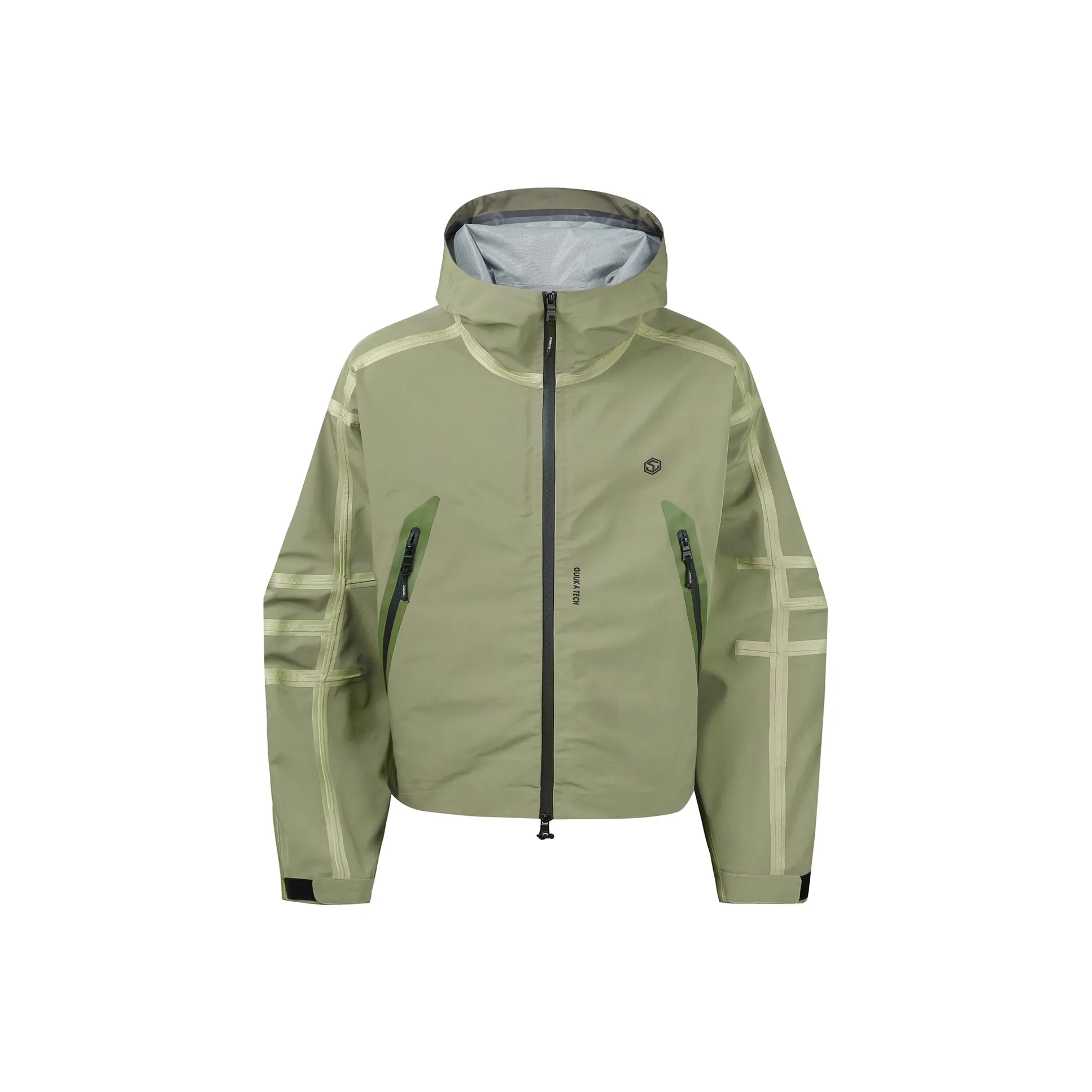 GUUKA TECH Тренчкот Унисекс Light Армейский Зеленый