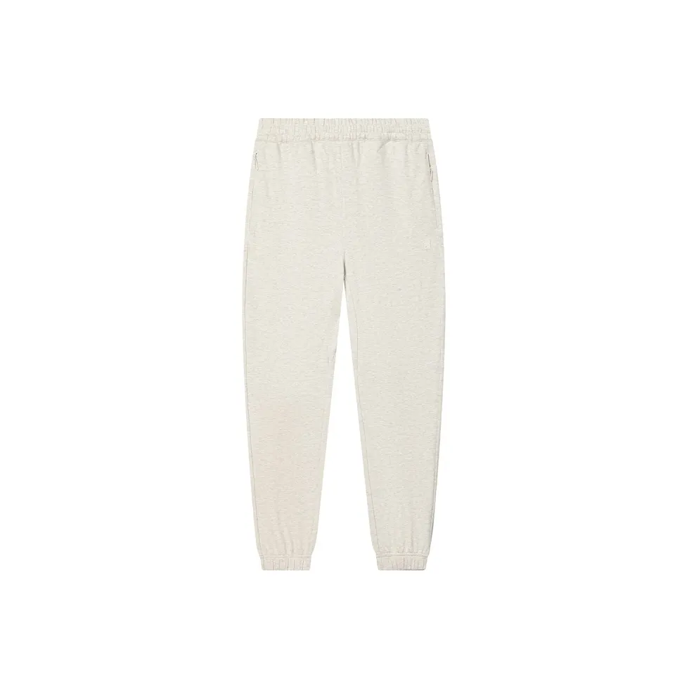 FILA Knitted Sweatpants Men's Light Khaki Heather Gray