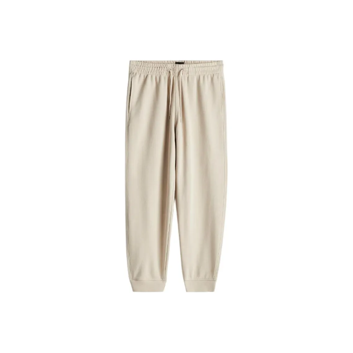 H&M Knitted Sports Pants Men's Light Beige