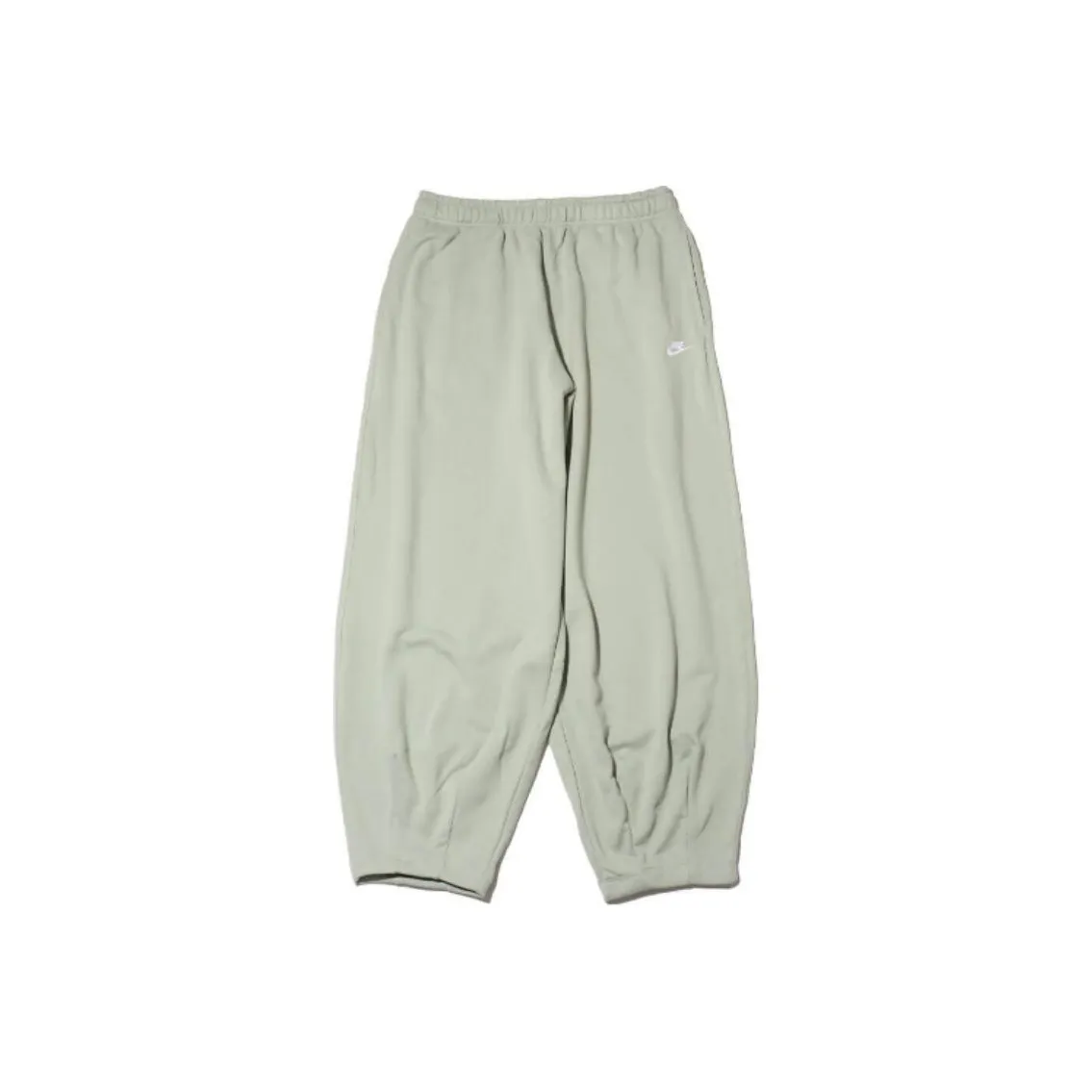 Nike Вязаные тренировочные брюки мужские зеленые