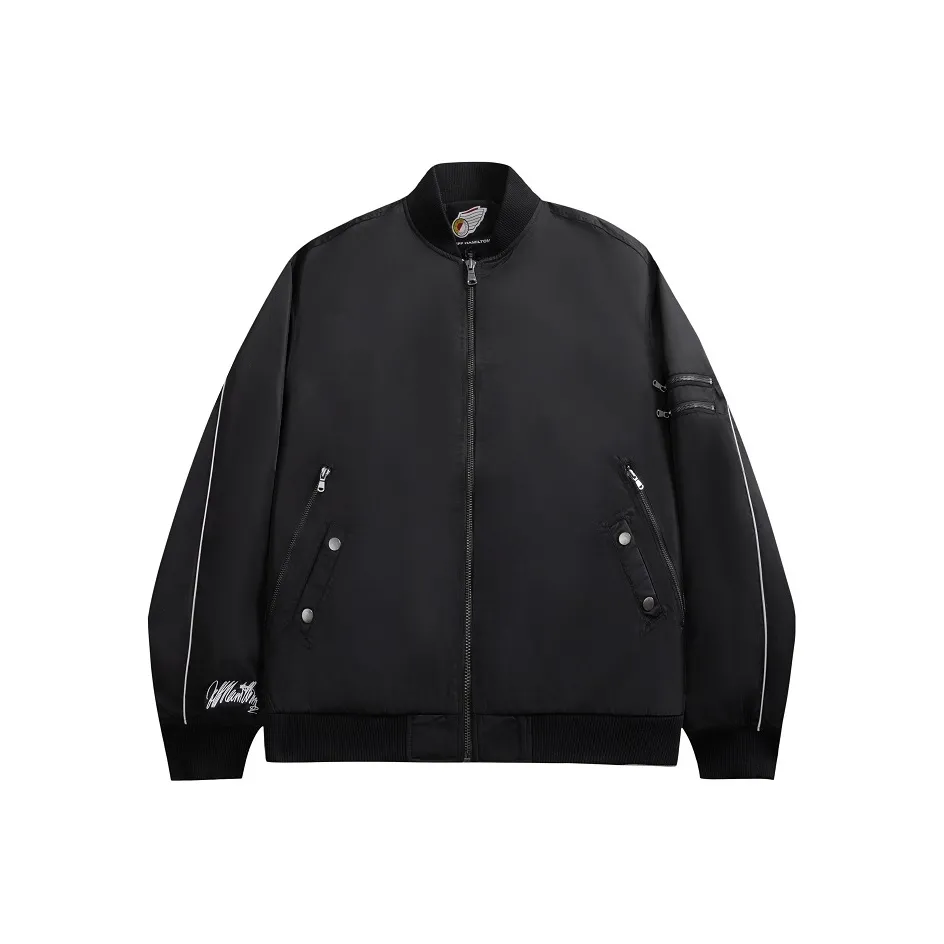 JEFF HAMILTON Бейсбольная куртка Унисекс