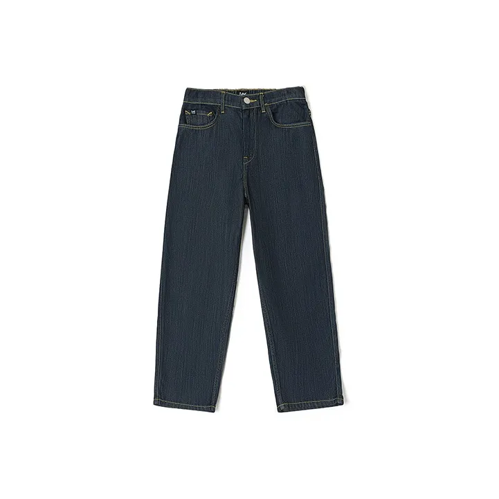 Lee Темно-синий Мужской Джинсы