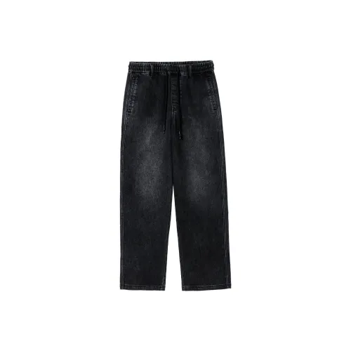 JACK&JONES A16 Темно-серый Деним Мужские Джинсы