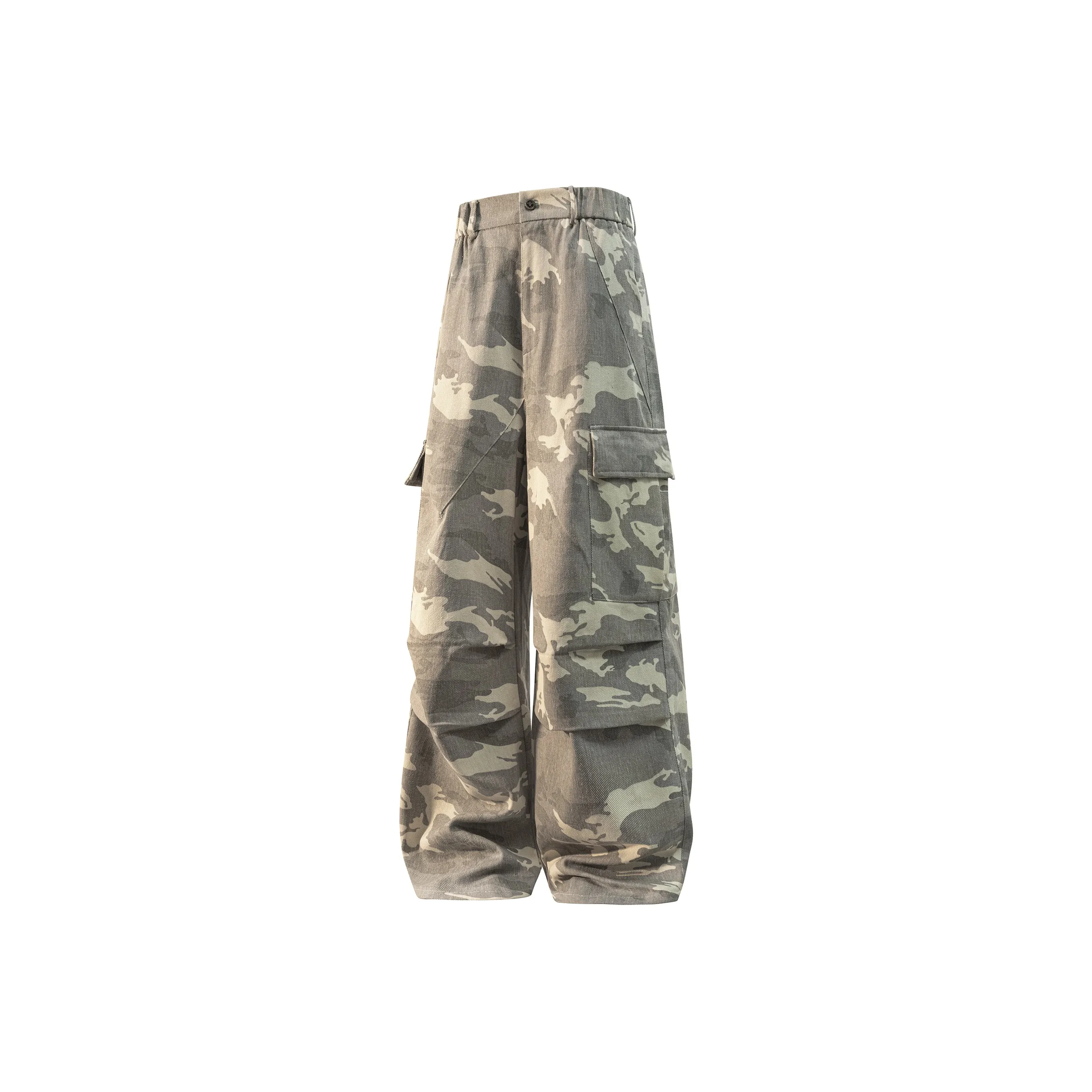 DAREASY Cargo Pants Unisex Camouflage