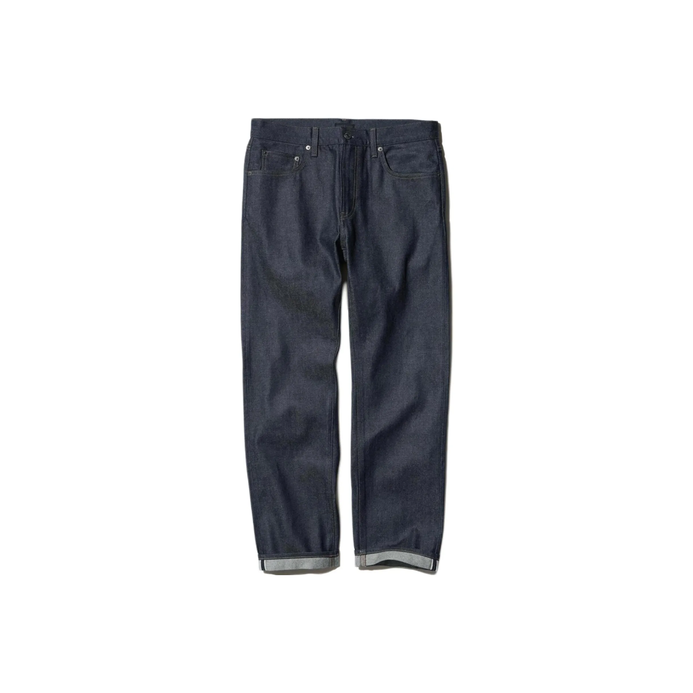 UNIQLO Темно-синие мужские джинсы