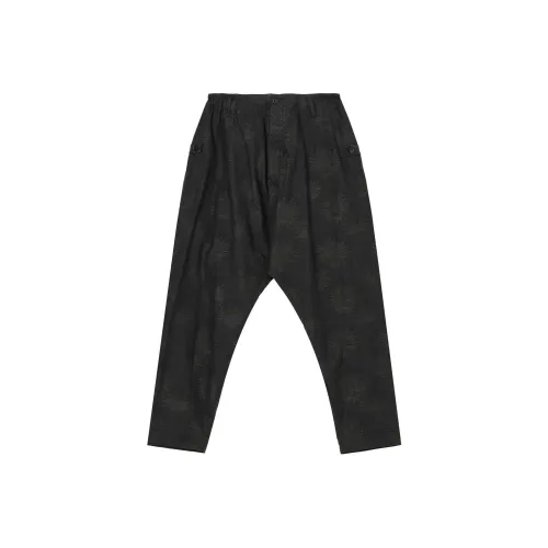 Yohji Yamamoto Pour Homme Черные Мужские Брюки с карманами