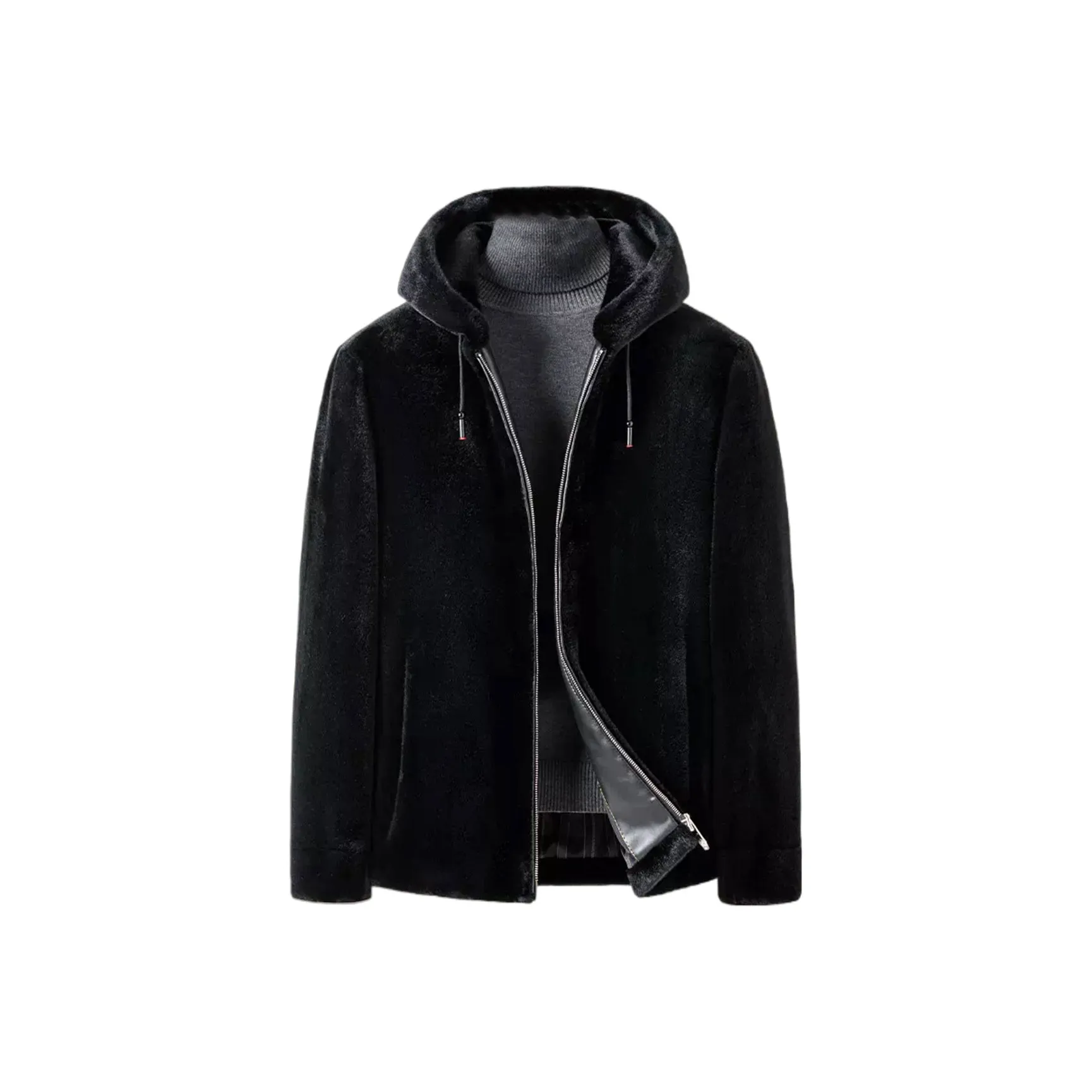 PIERRE CARDIN Черный Мужской Мех