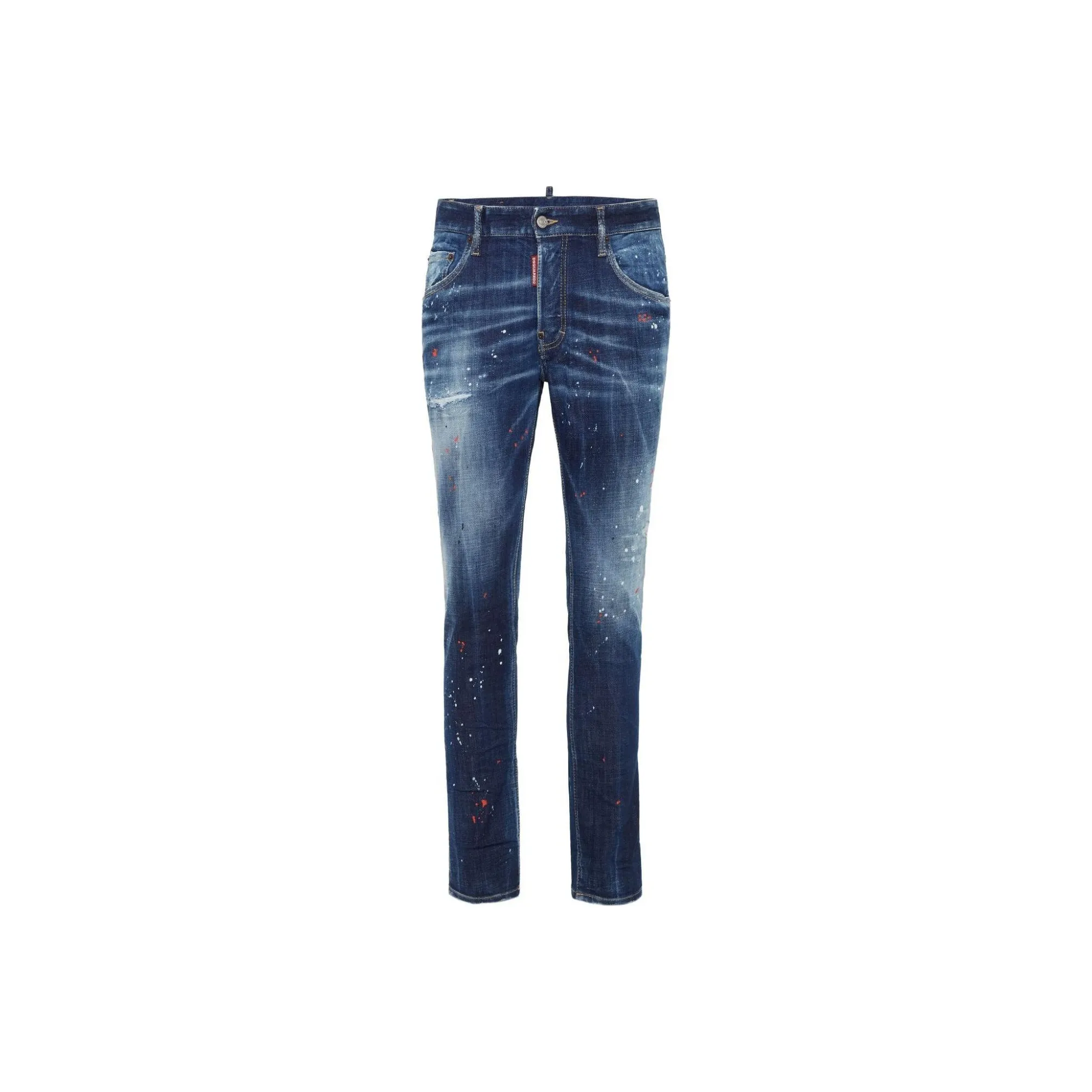 Dsquared2 Medium Easy Wash Distressed Skater Jeans