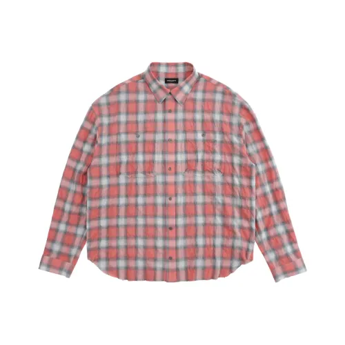 Far Archive SS25 Красный Мужские Рубашки