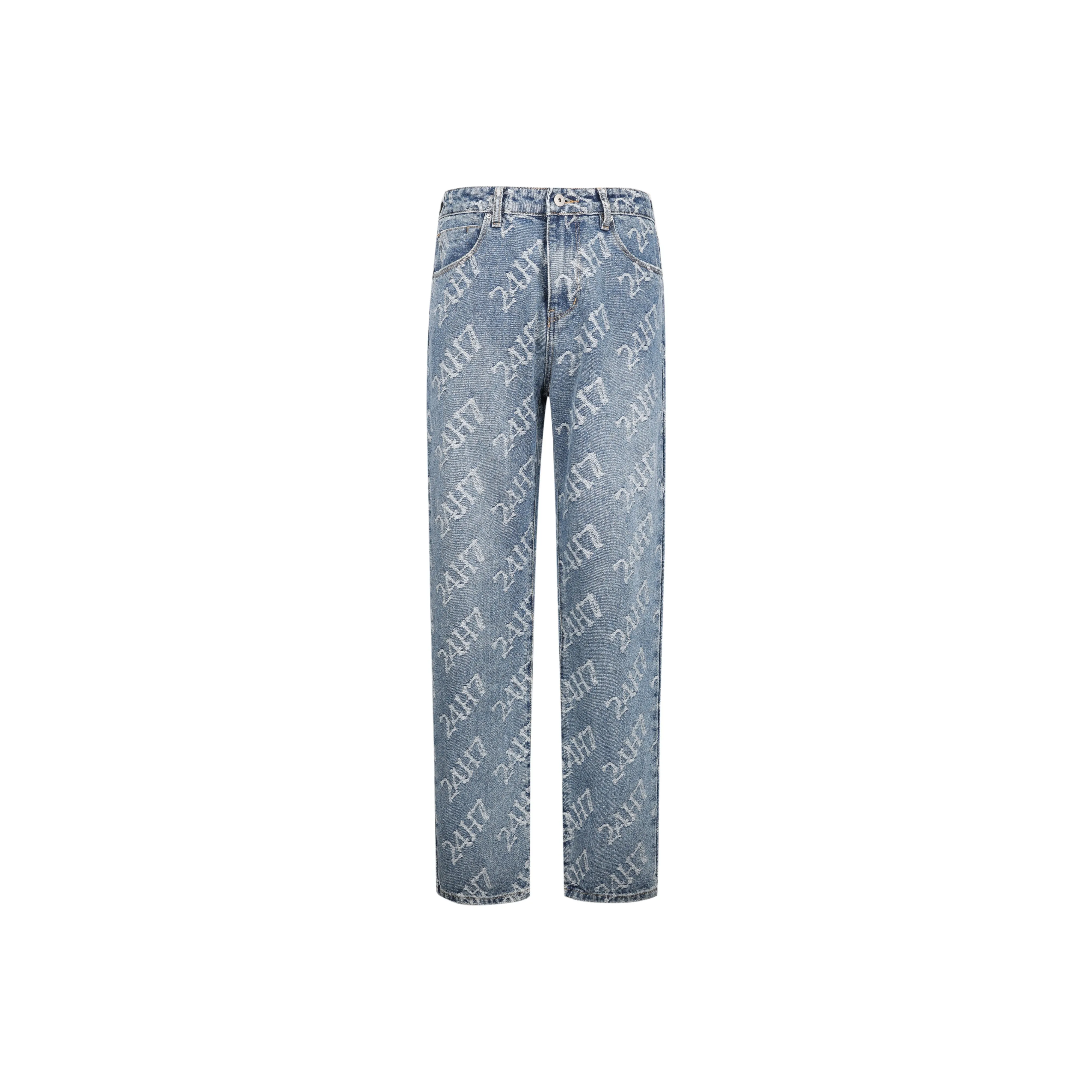 24h7 Синие Унисекс Джинсы