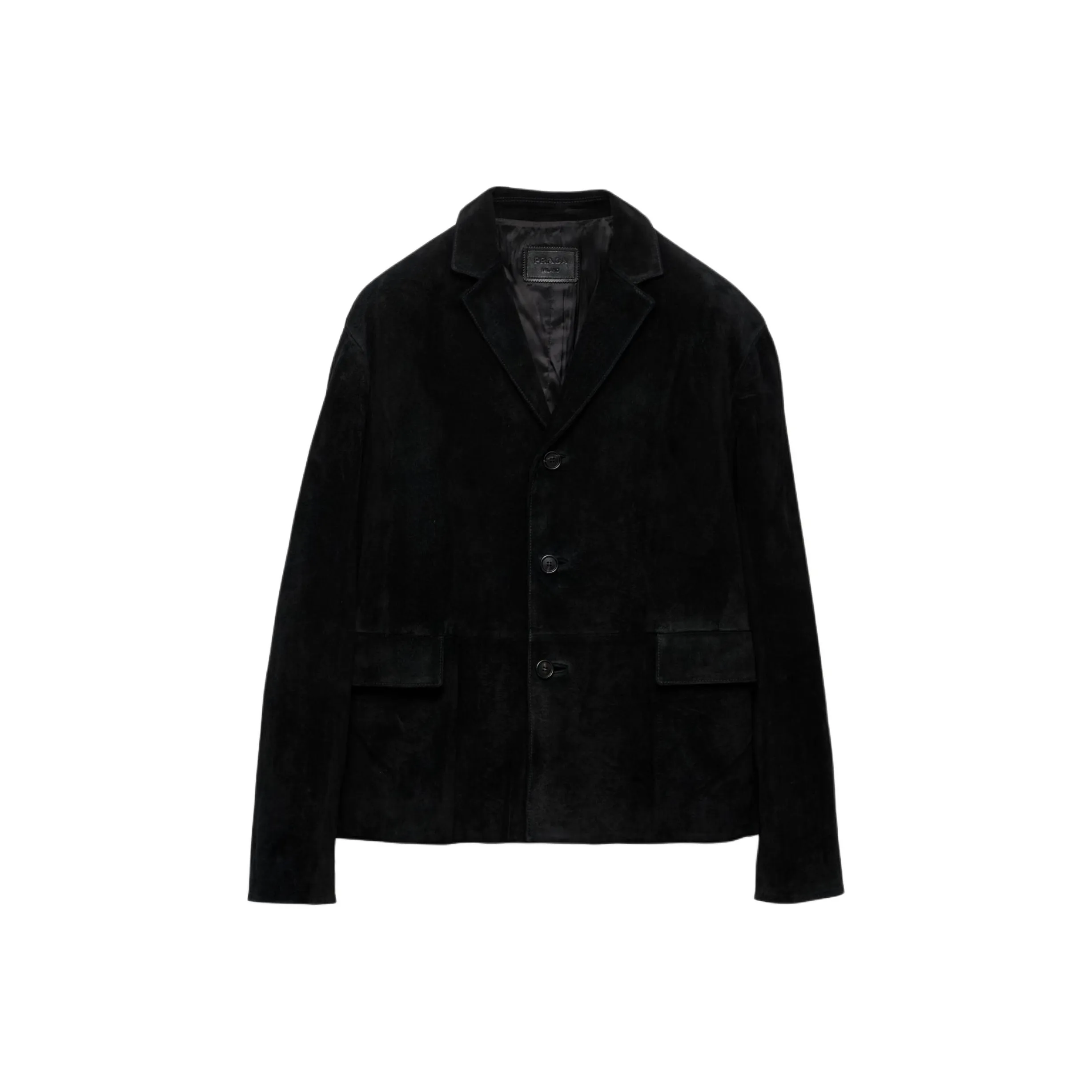PRADA Long Sleeved Straight Hem Blazer