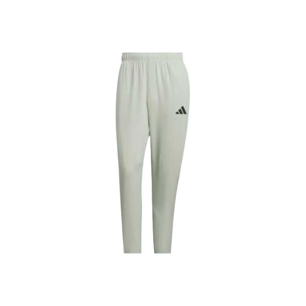 Adidas Climacool WOVEN TRACKSUIT BOTTOMS Casual Pants Men's Halo Green
