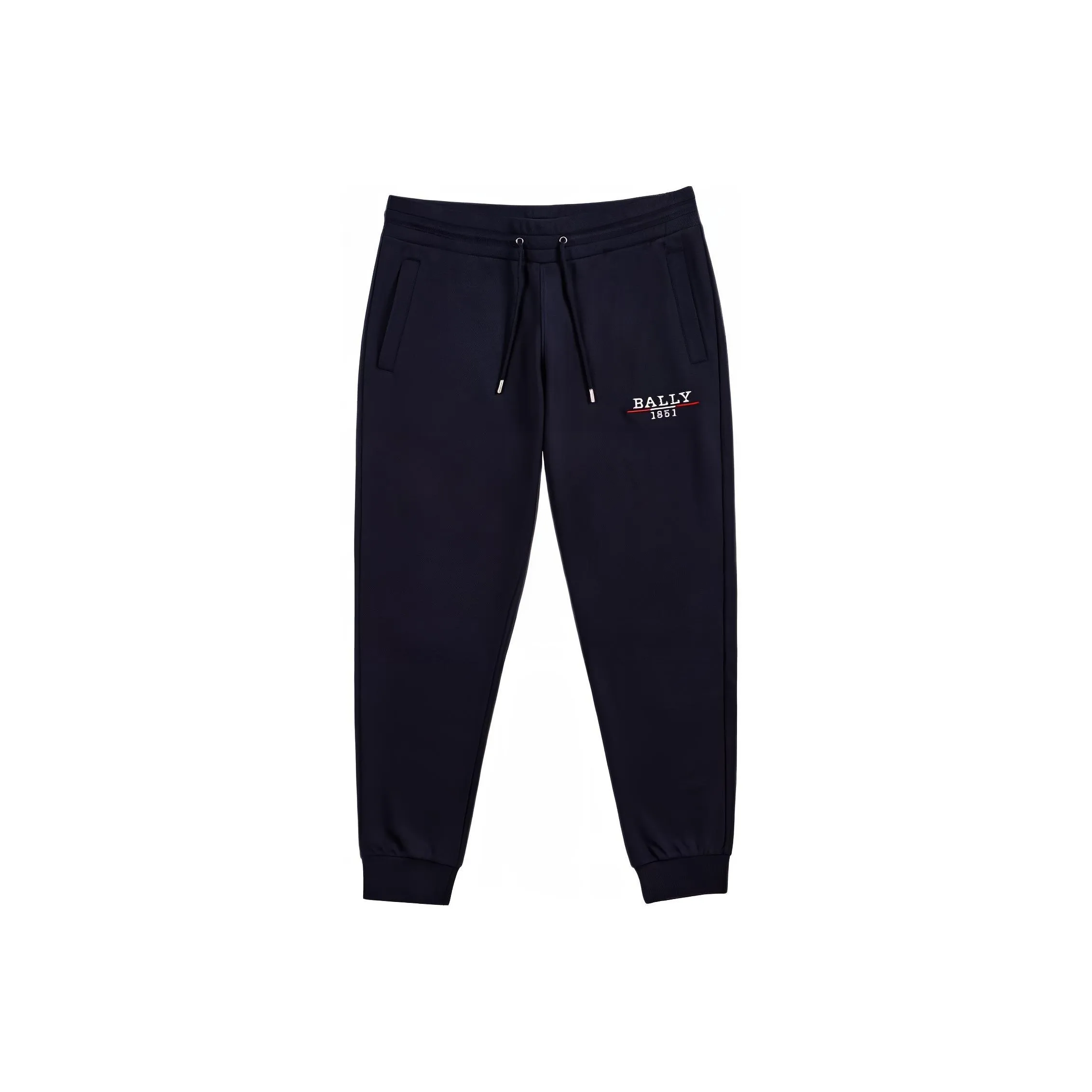 BALLY Вязаные спортивные брюки мужские синие