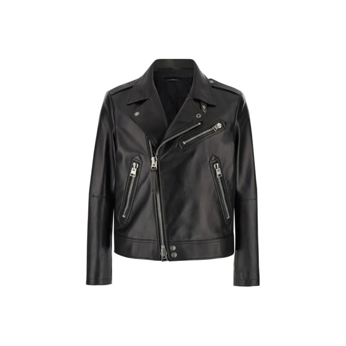TOM FORD Off centre Leather Jacket