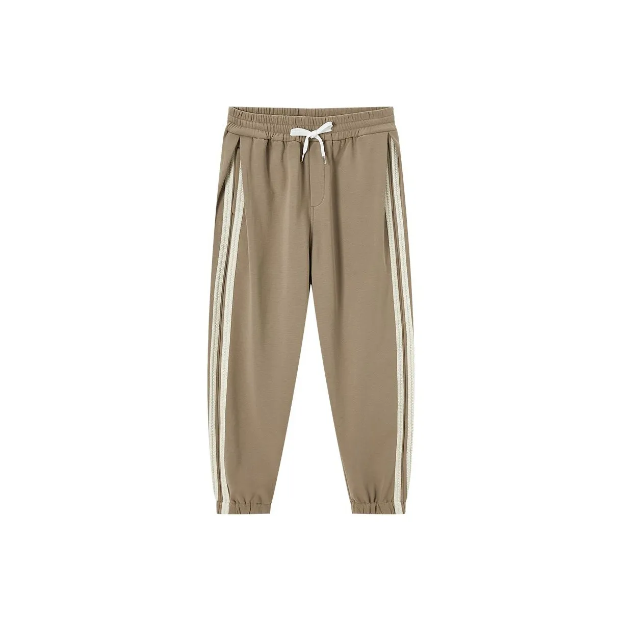 RIVER STONE Knitted Sweatpants Men's Dark Khaki